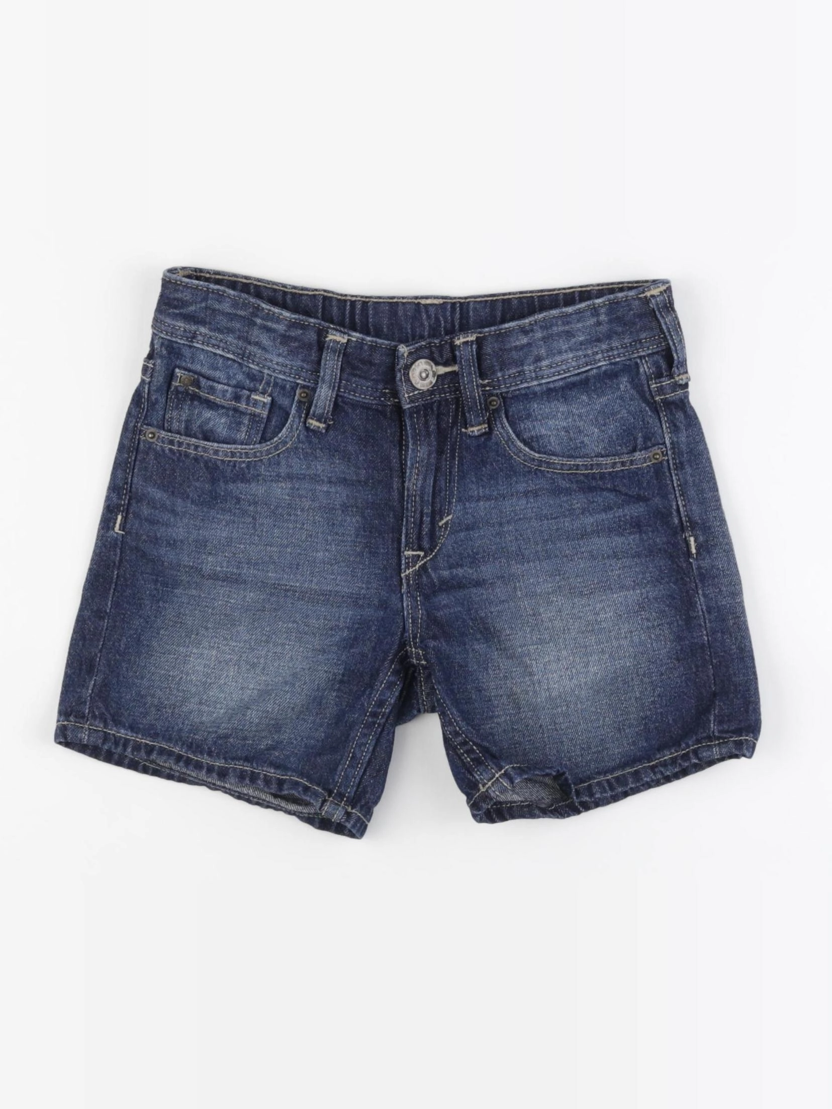 H&M - short bleu - 5/6 ans