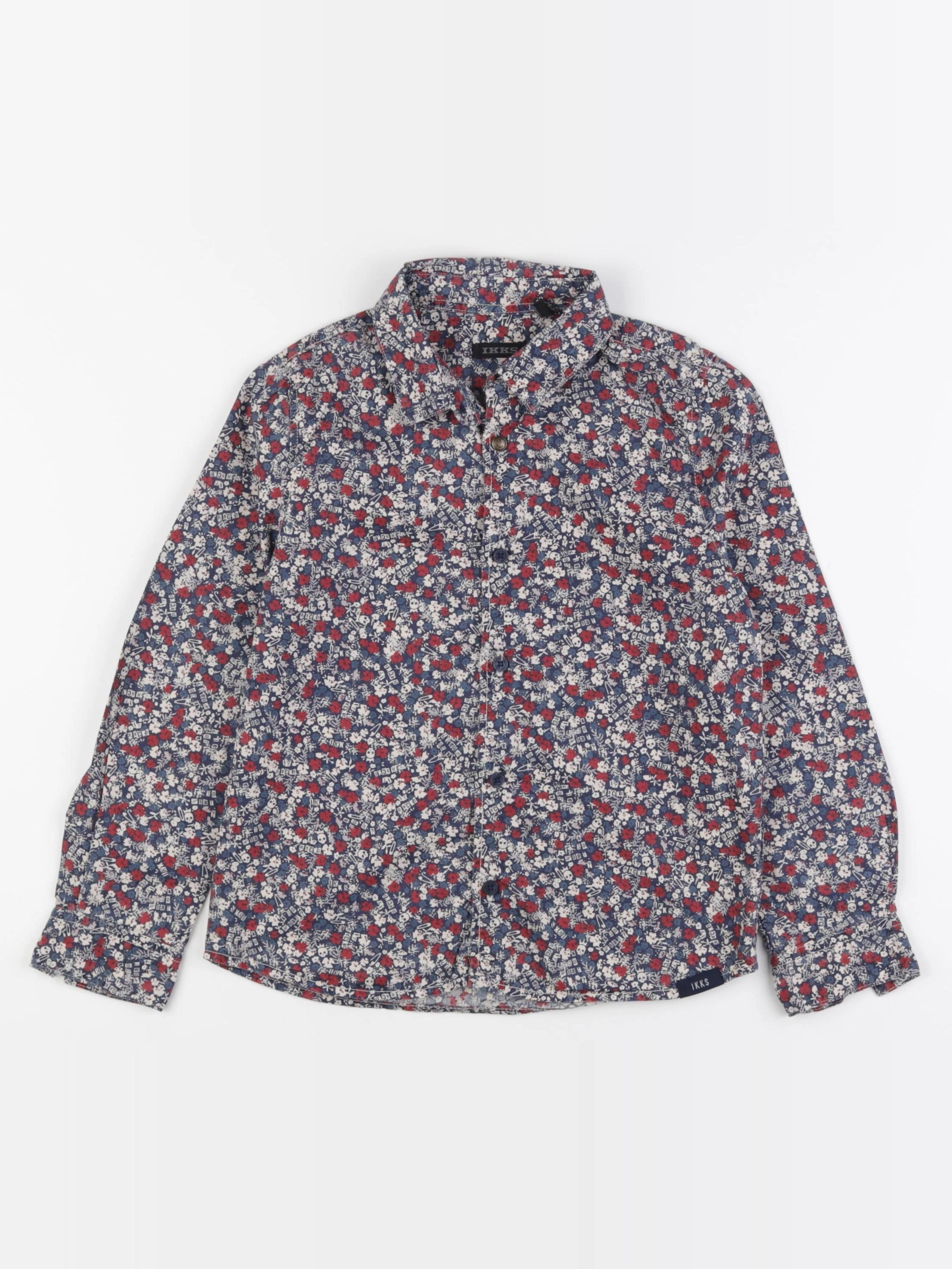 IKKS - chemise bleu - 6 ans