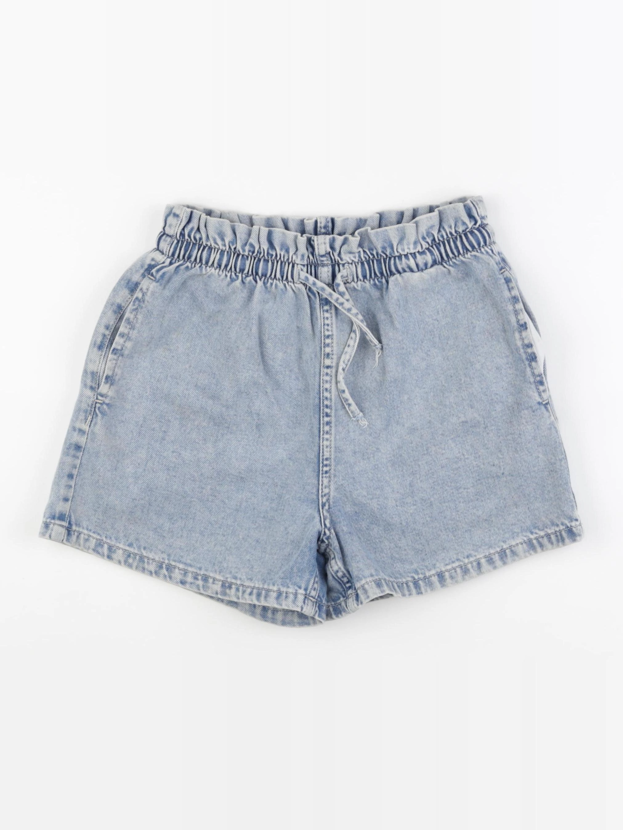 H&M - short bleu - 10/11 ans