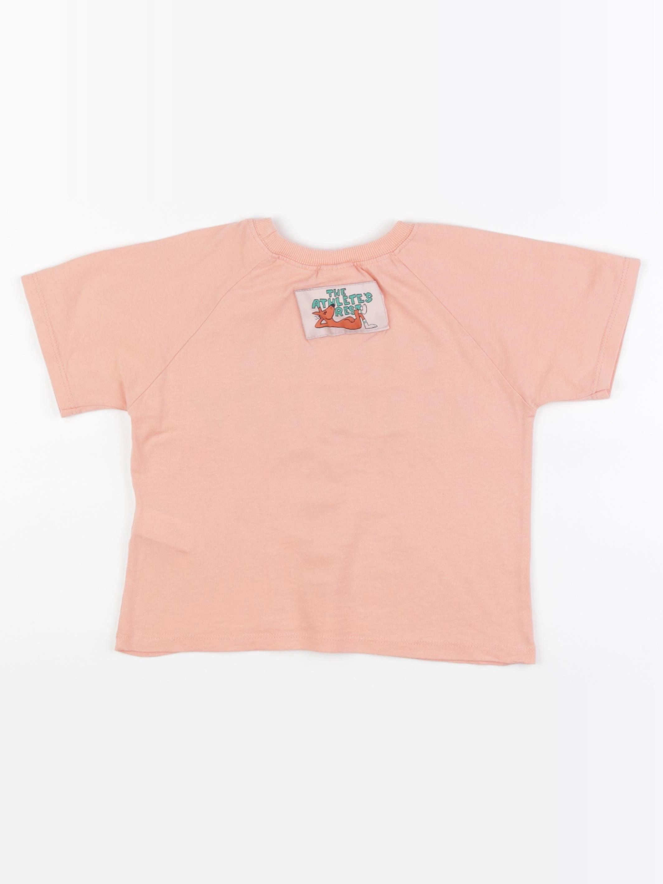 Zara - tee-shirt rose - 4 ans