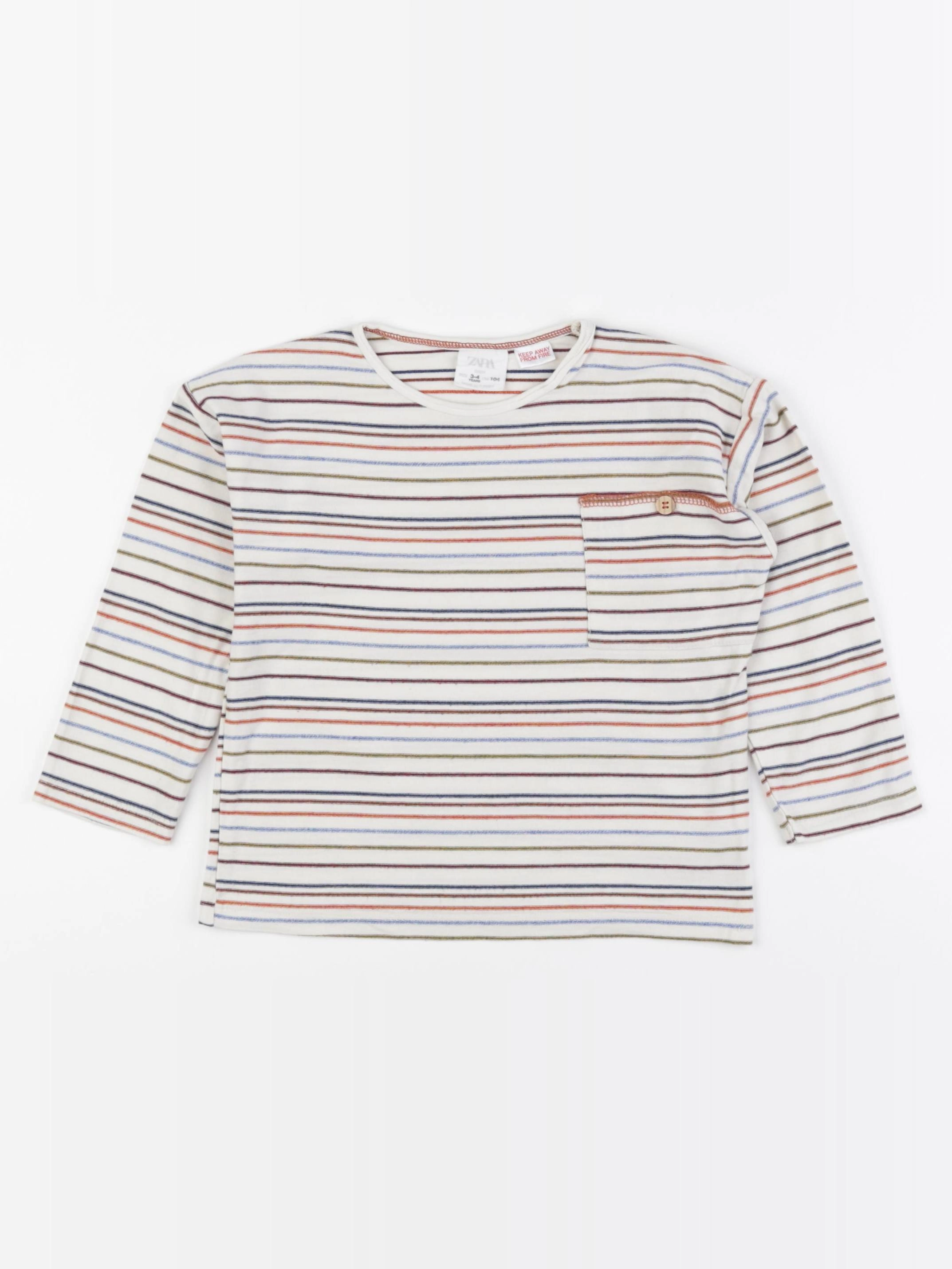 Zara - tee-shirt blanc - 3/4 ans