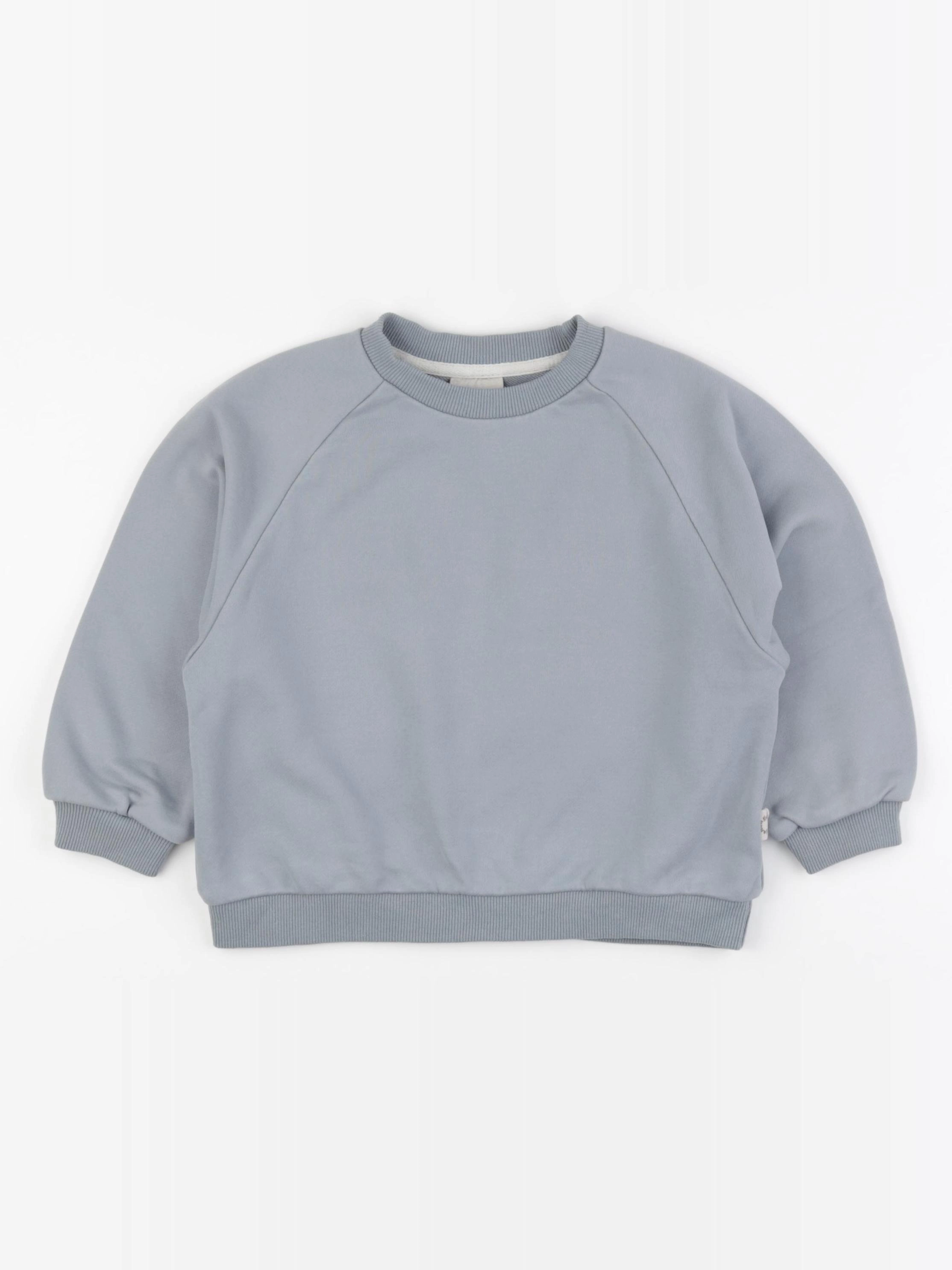 Gamin gamine - sweat bleu - 3 ans