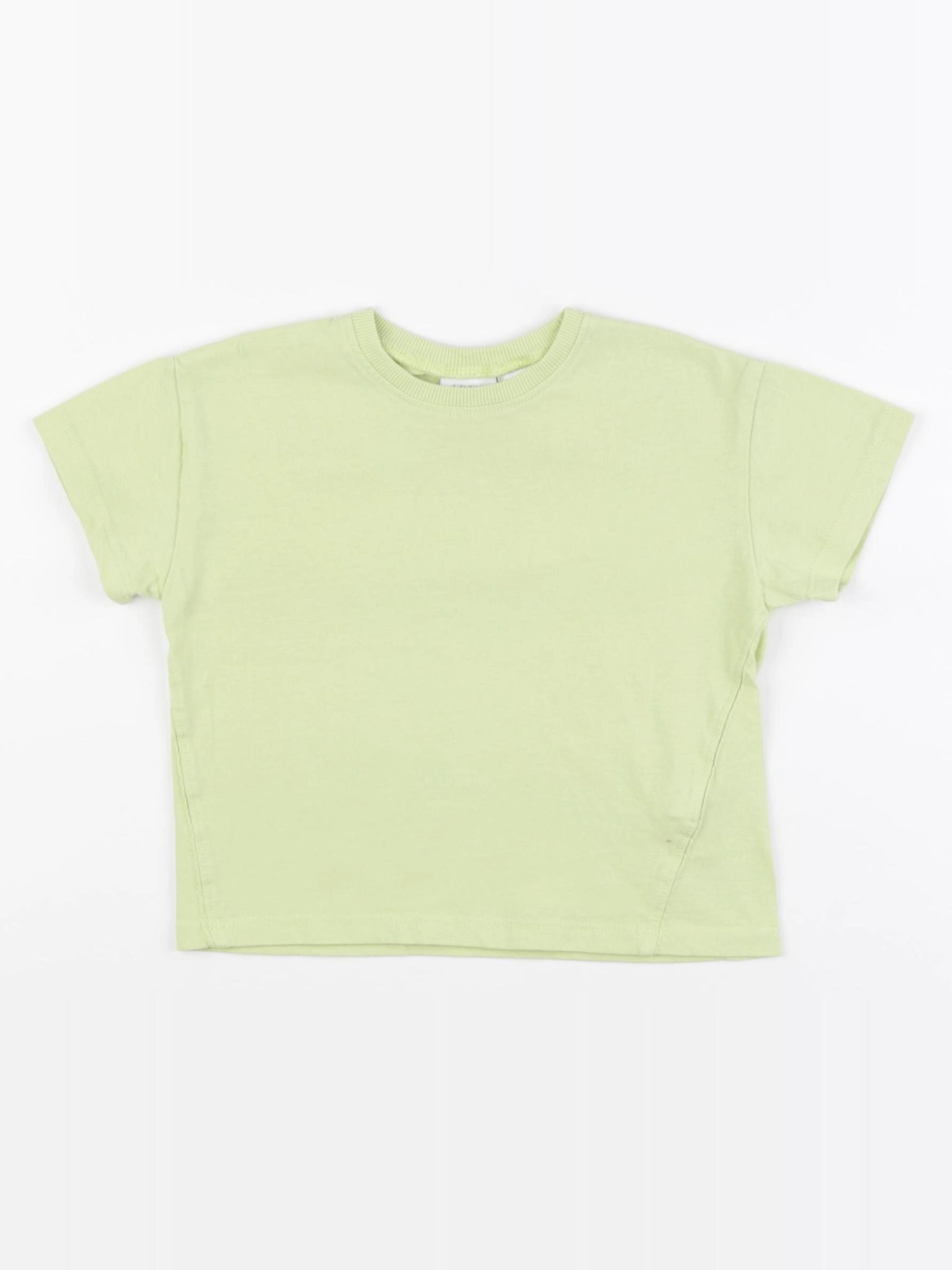 Zara - tee-shirt jaune - 2 ans