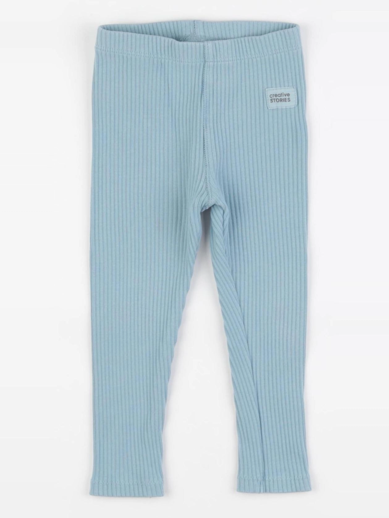 Zara - legging bleu - 2 ans