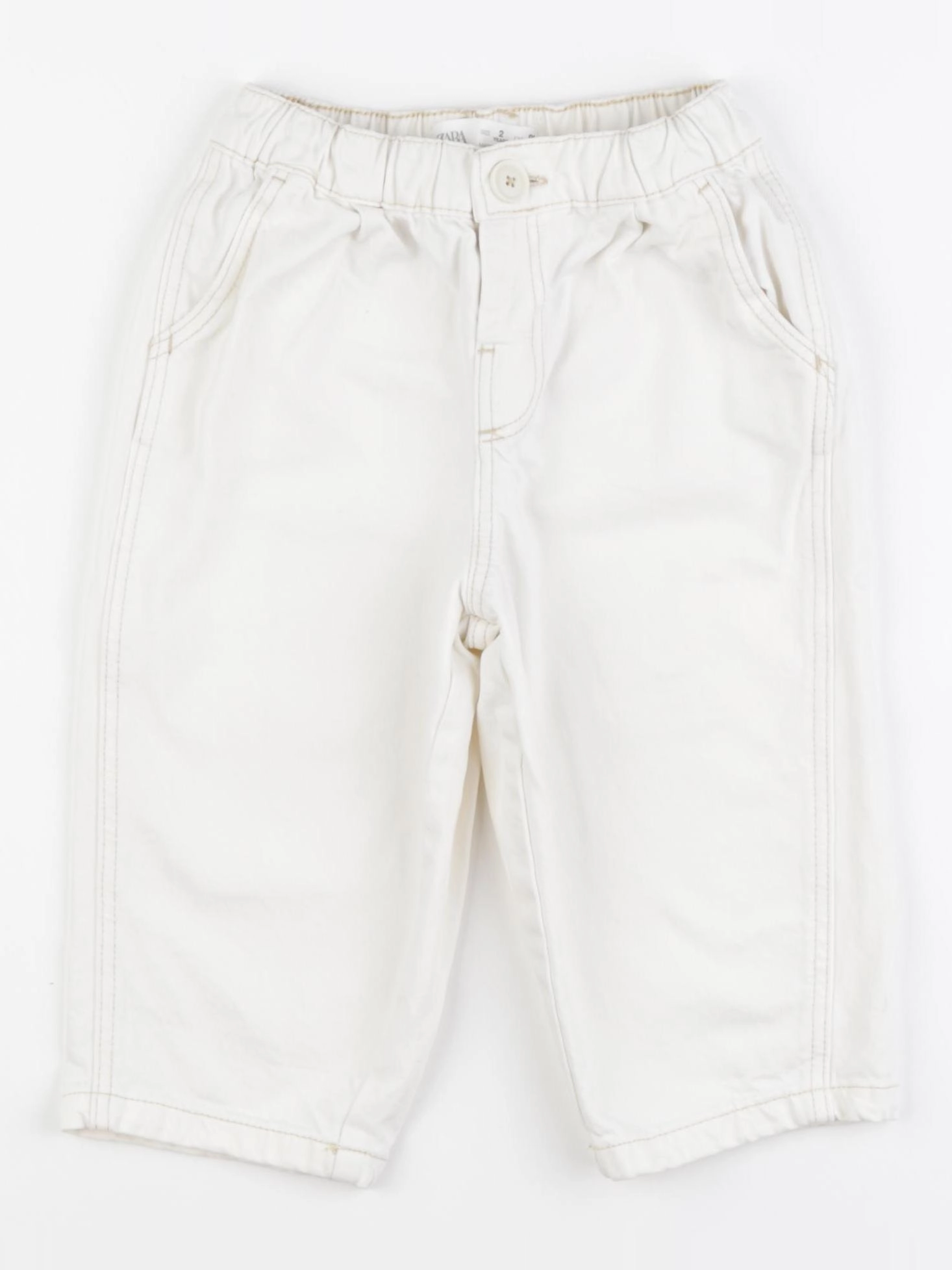 Zara - pantalon beige - 2 ans