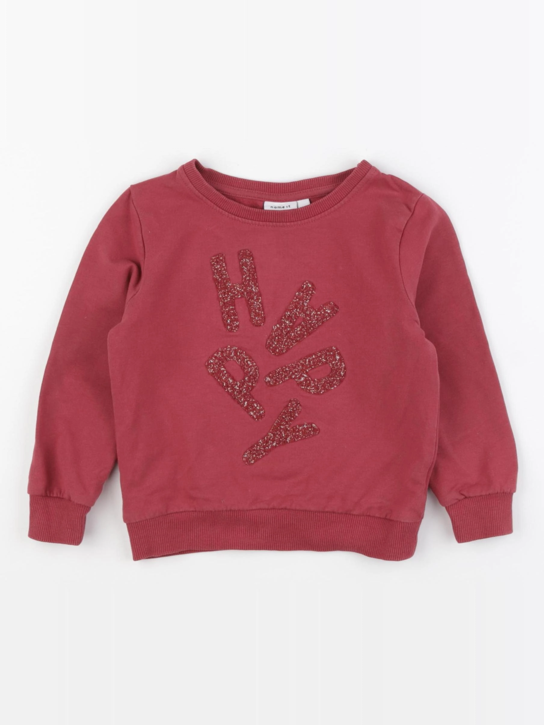 Name it - sweat rouge - 18/24 mois