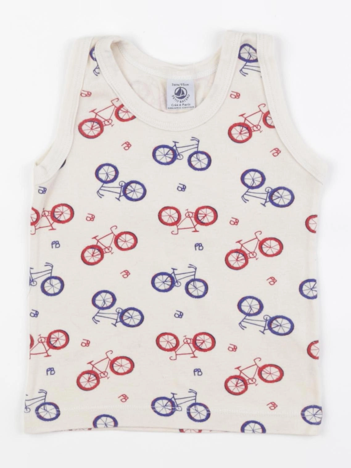 Petit Bateau - maillot de corps beige - 3 ans
