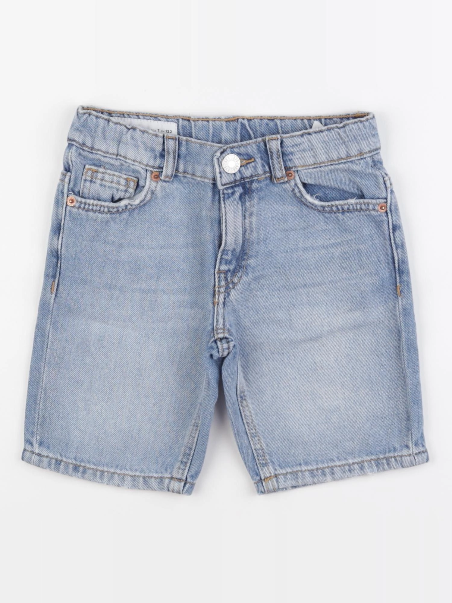 Zara - short bleu - 7 ans