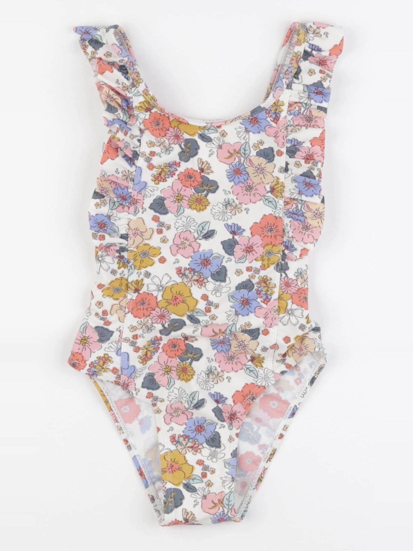 Vertbaudet - maillot de bain multicolore - 5 ans