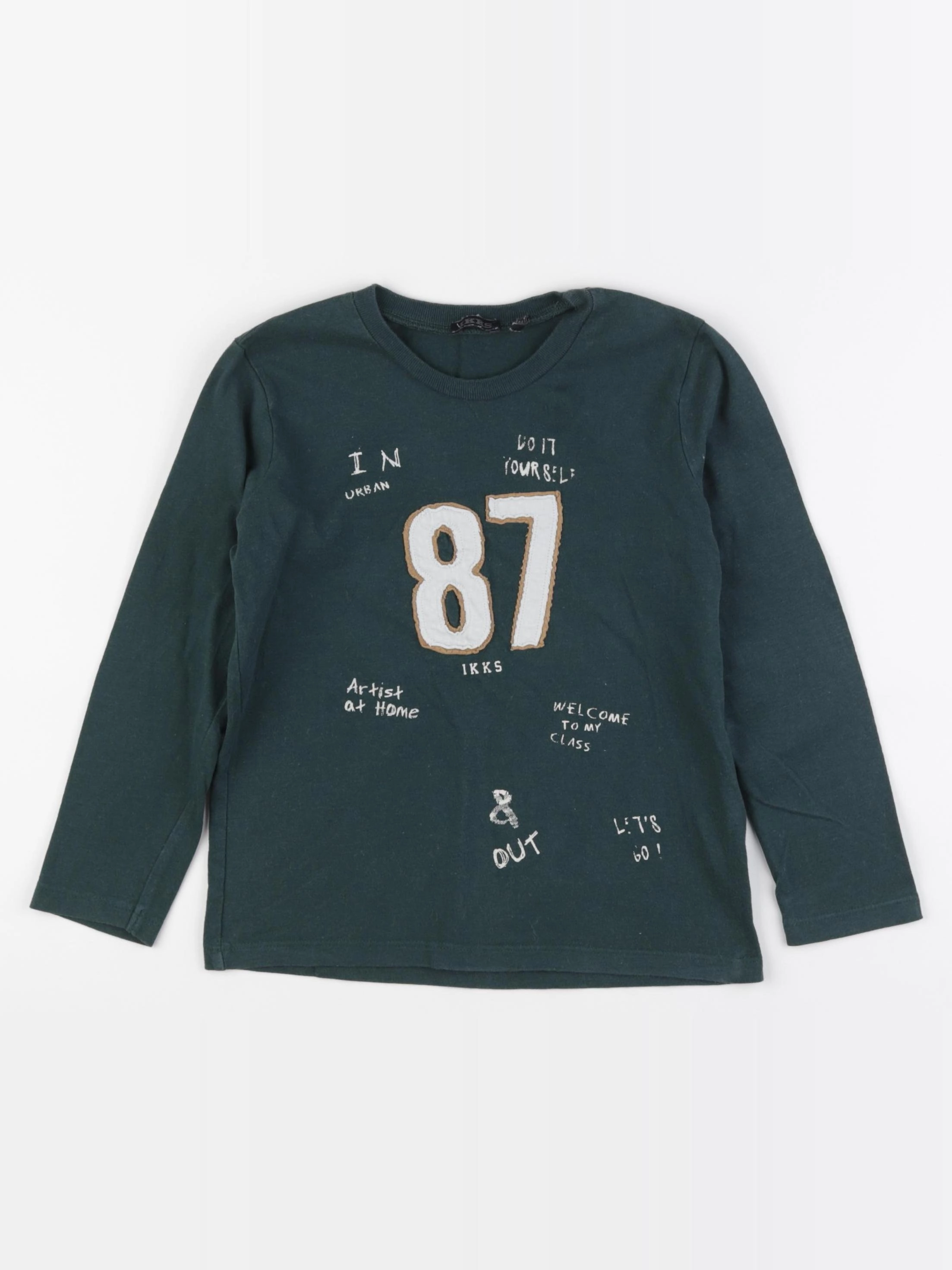 IKKS - sweat vert - 5 ans