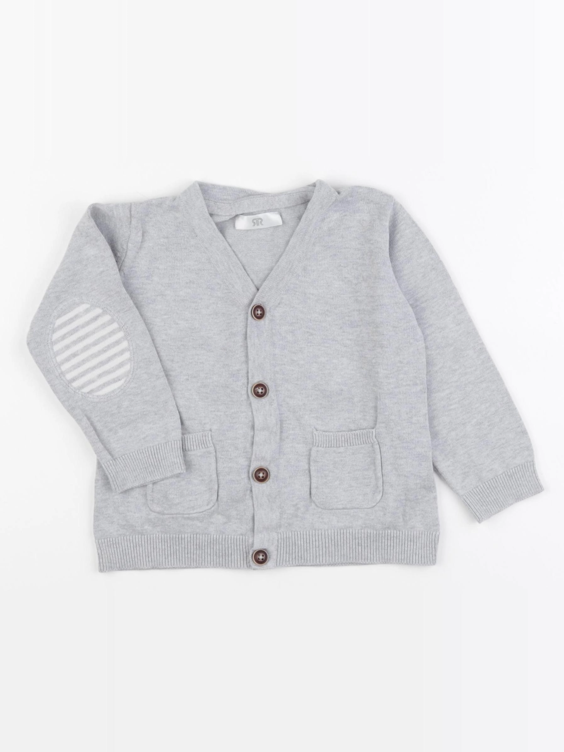 La Redoute - gilet gris - 24 mois