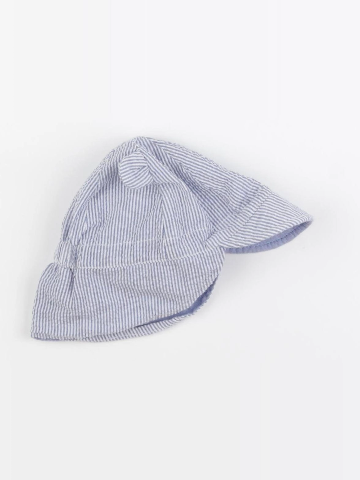 Boutchou - chapeau blanc, bleu - 18/24 mois