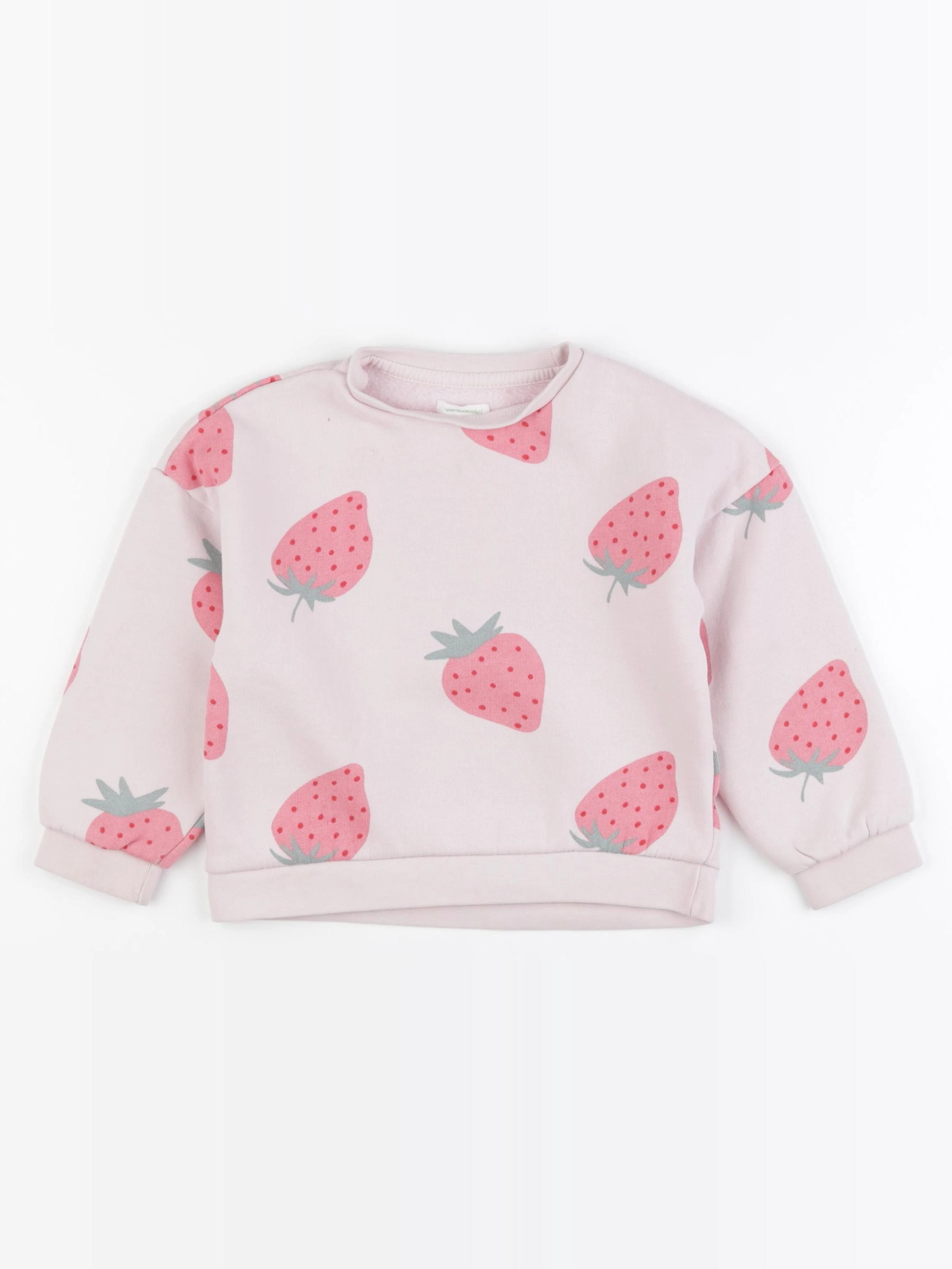 Vertbaudet - sweat rose - 6 ans