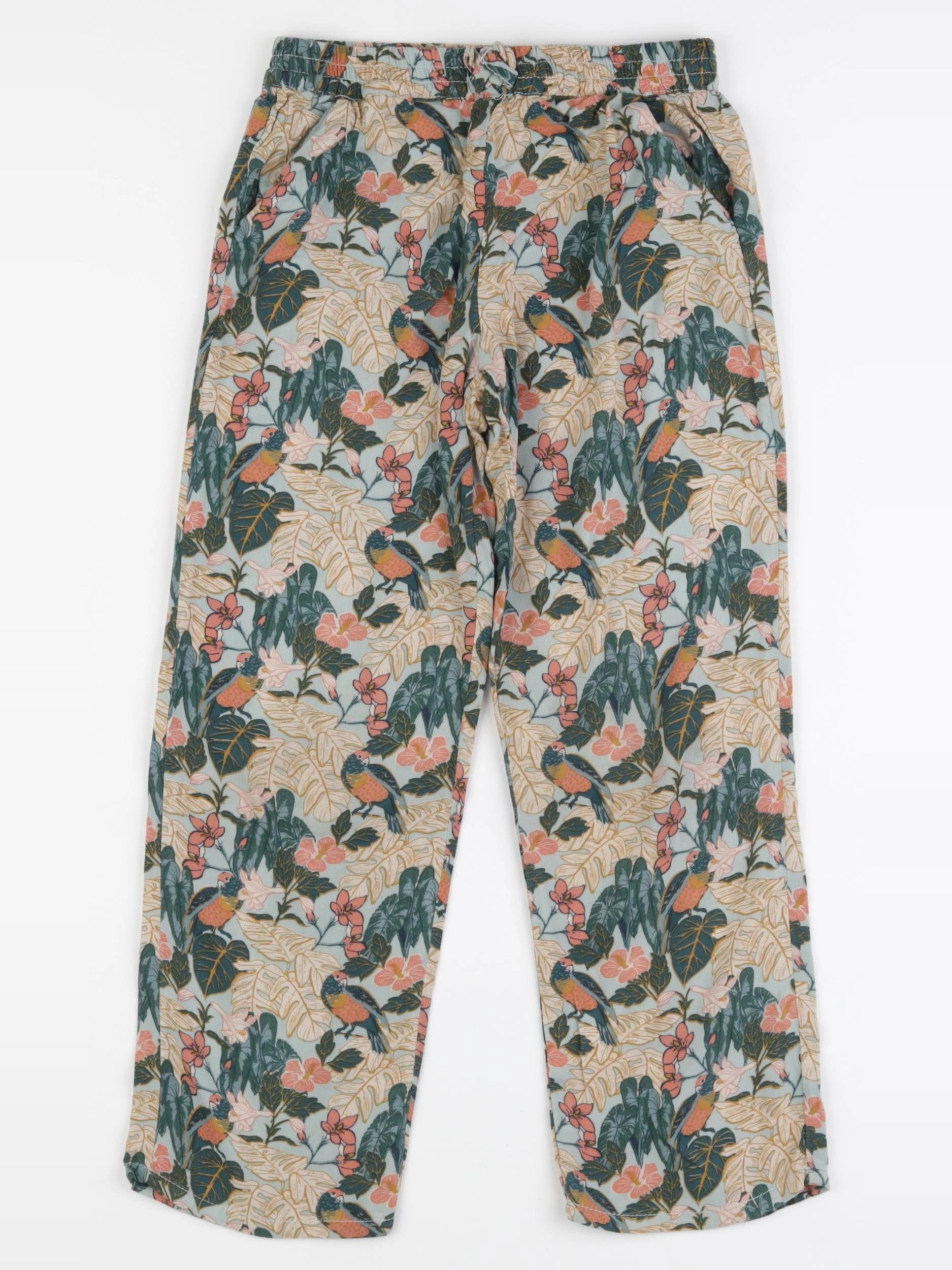 Vertbaudet - pantalon vert - 6 ans