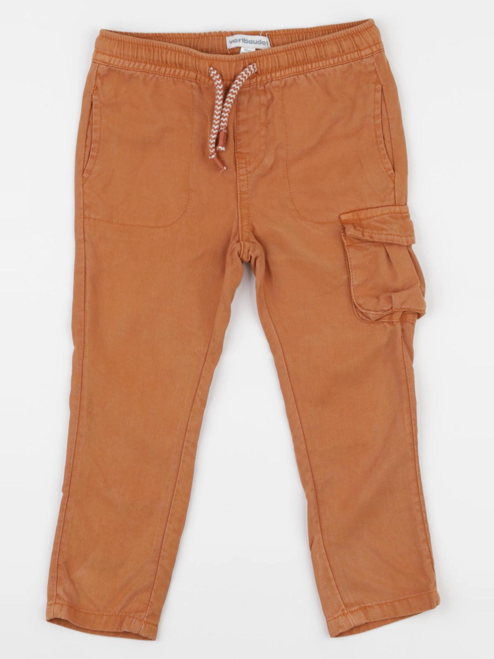 Vertbaudet - pantalon marron - 2 ans