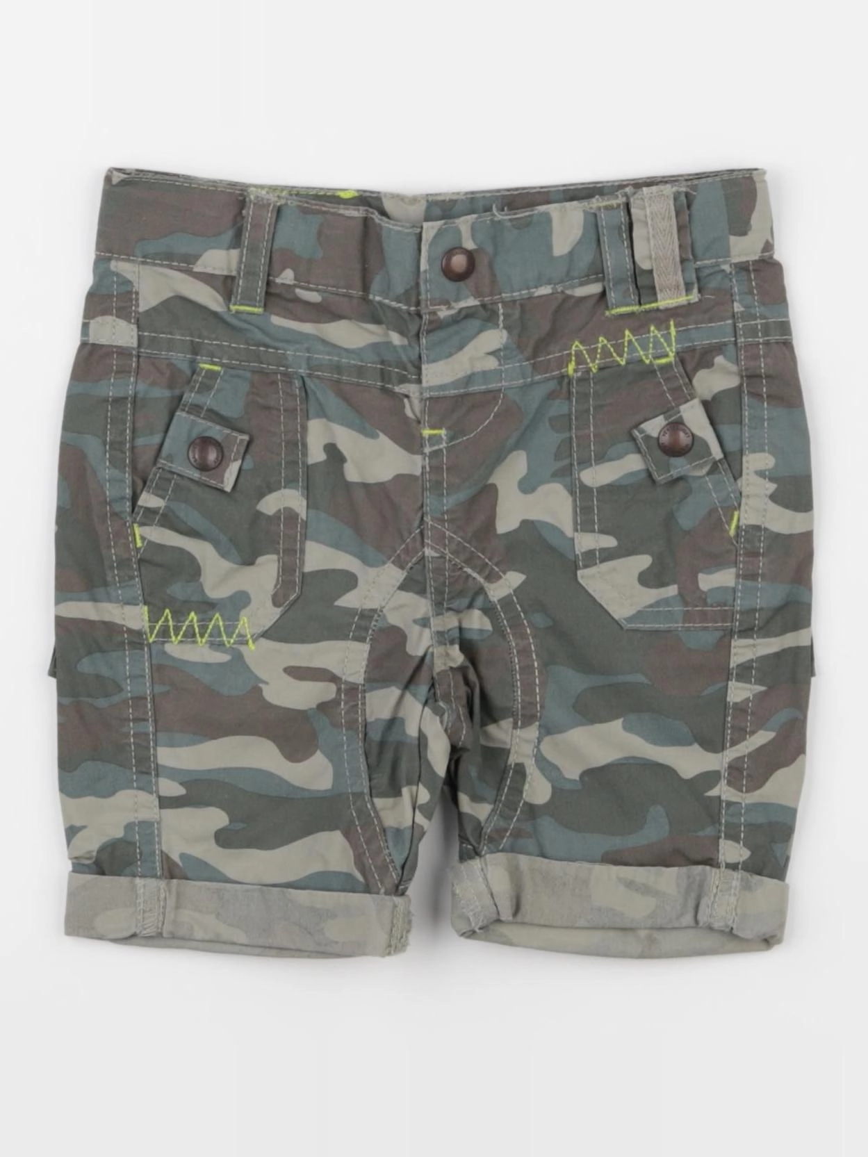 Vertbaudet - short multicolore - 9 mois