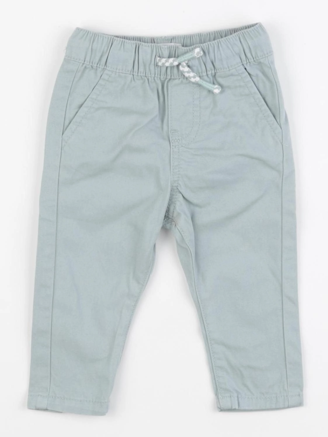 Vertbaudet - pantalon vert - 3 mois