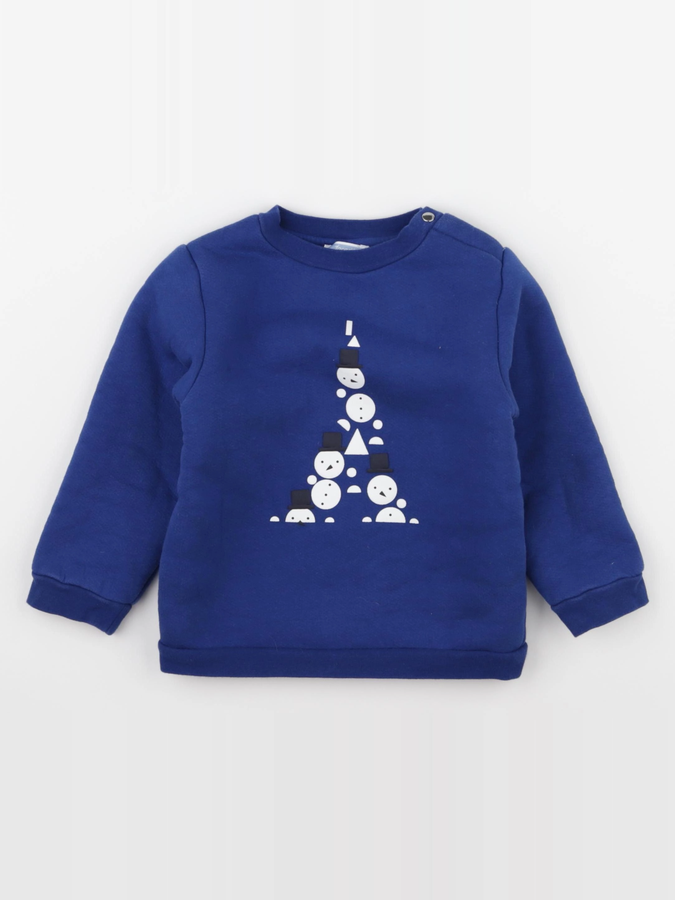 Jacadi - sweat bleu - 36 mois