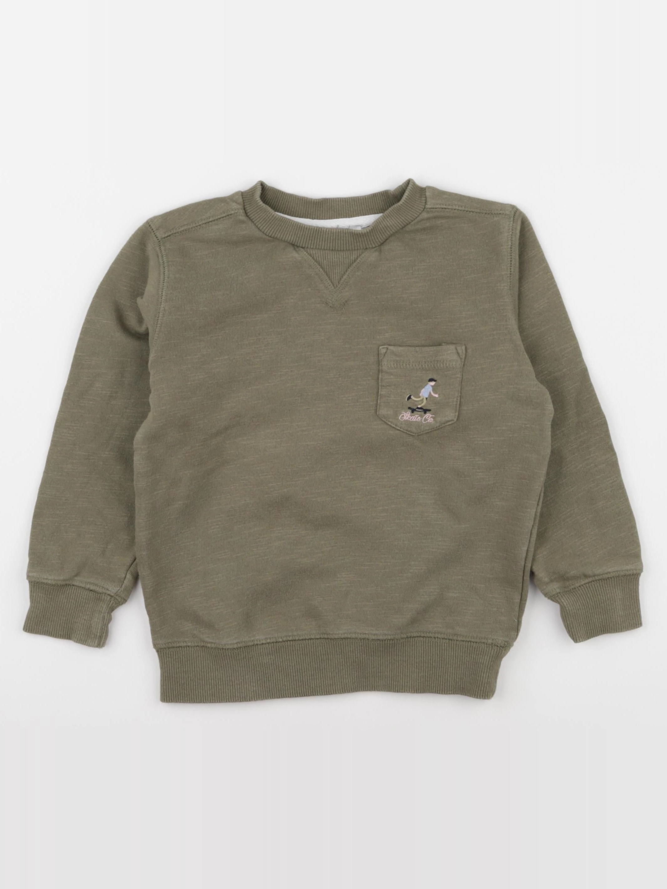 Cyrillus - sweat vert - 3 ans
