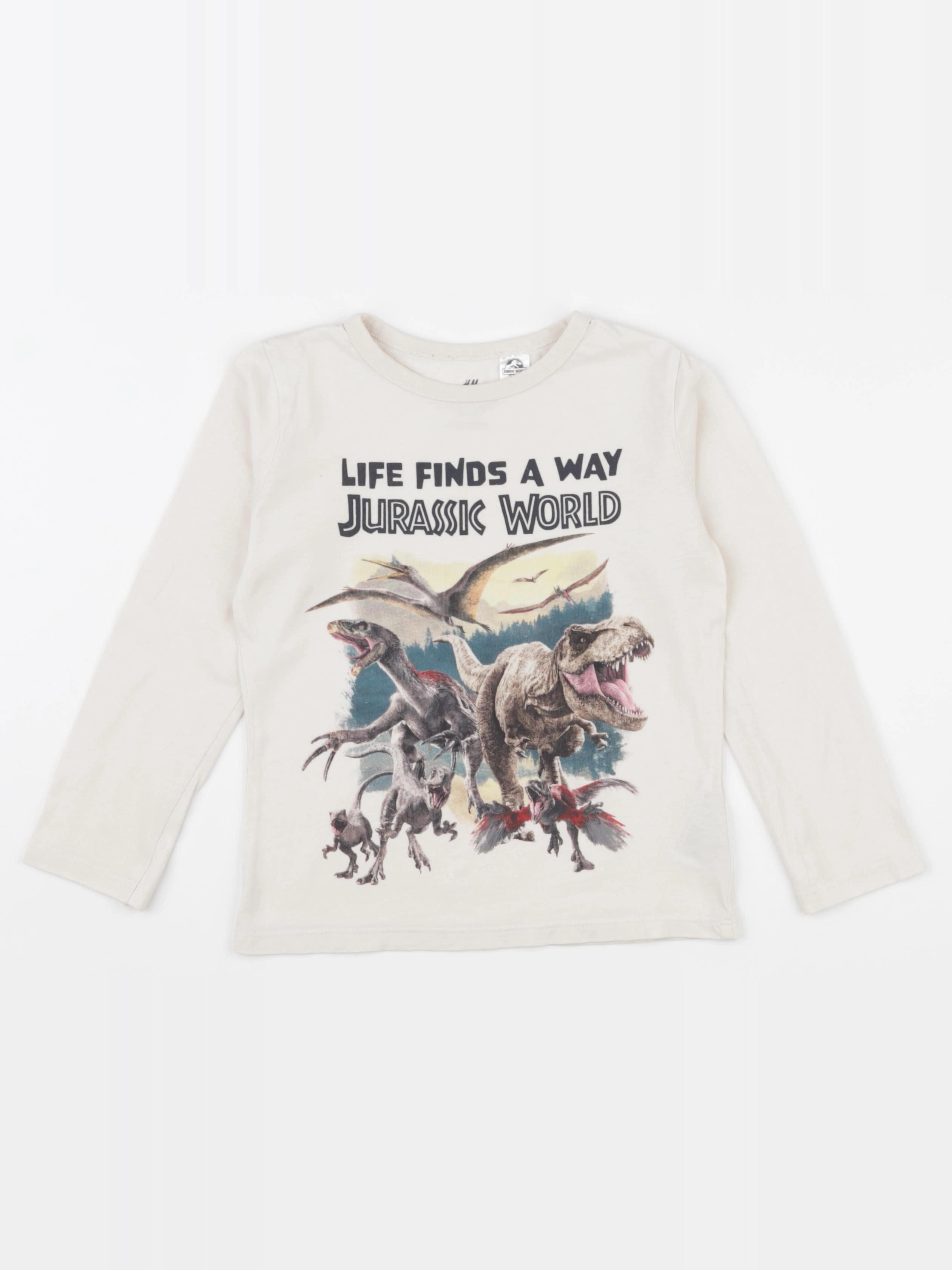 H&M - tee-shirt beige, multicolore - 4/6 ans