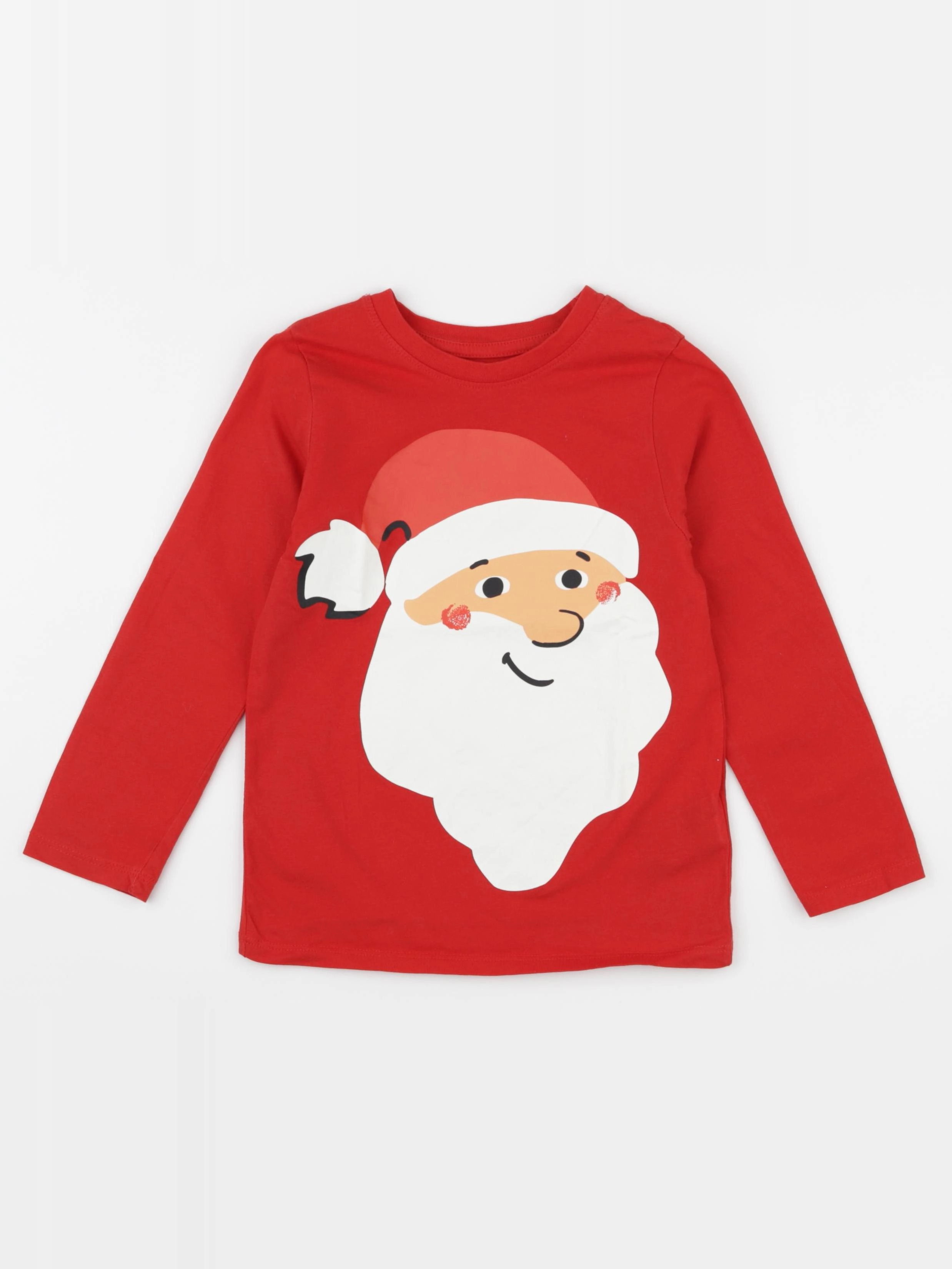 H&M - tee-shirt rouge - 4/6 ans
