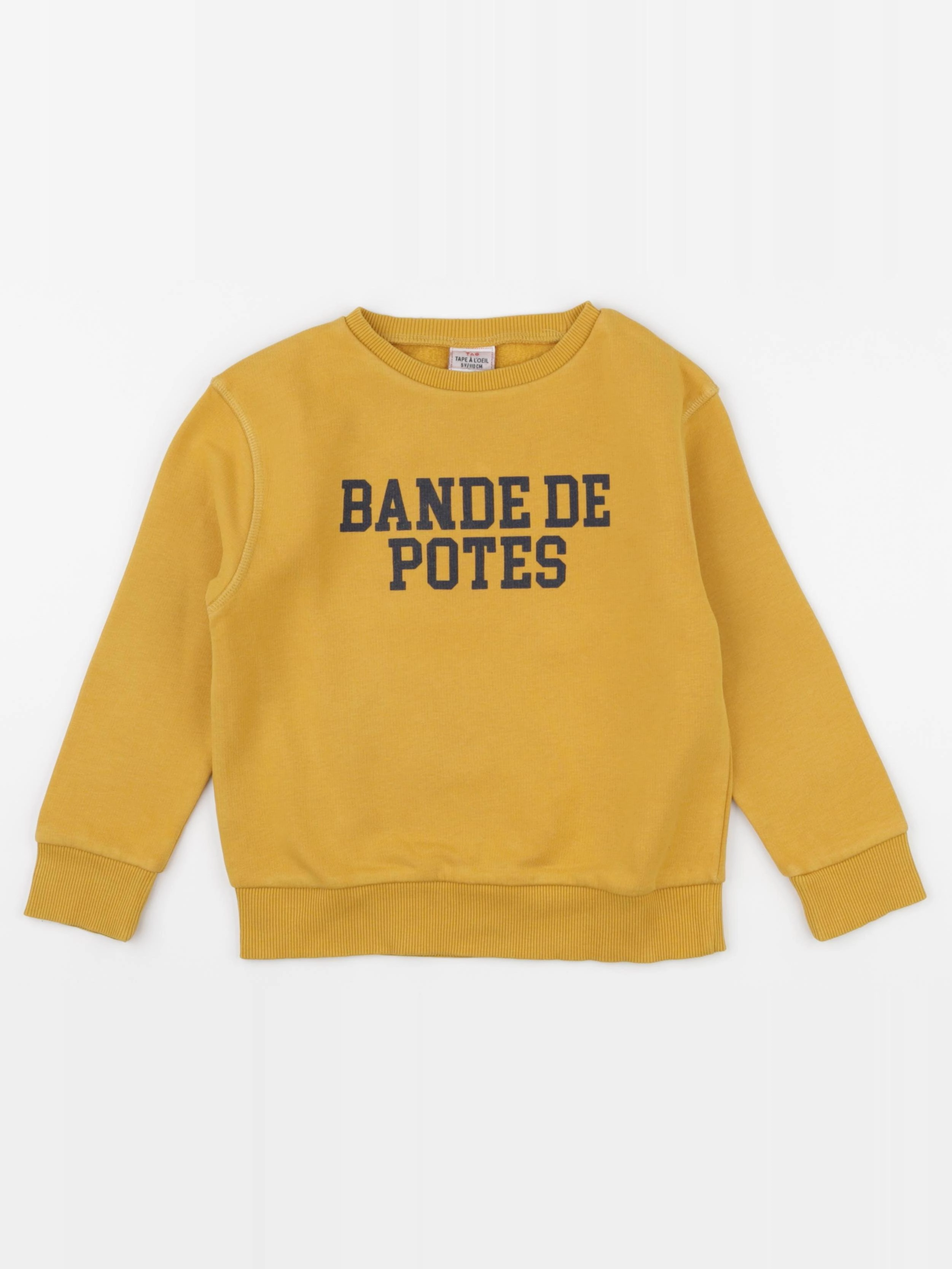 Tape à l'oeil - sweat jaune - 5 ans