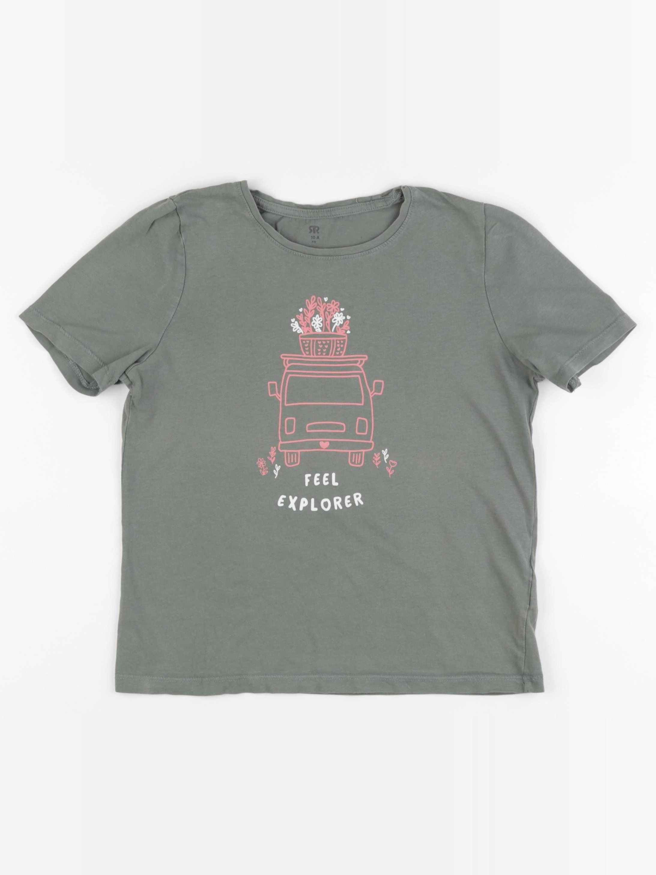La Redoute - tee-shirt vert - 10 ans