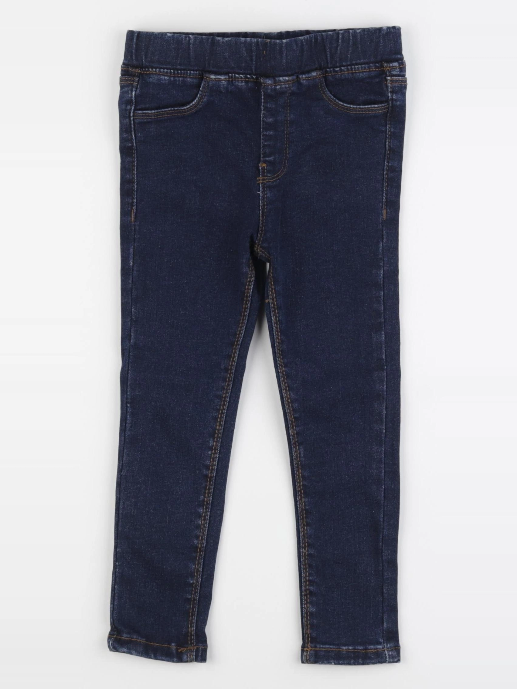 Vertbaudet - jegging bleu - 4 ans