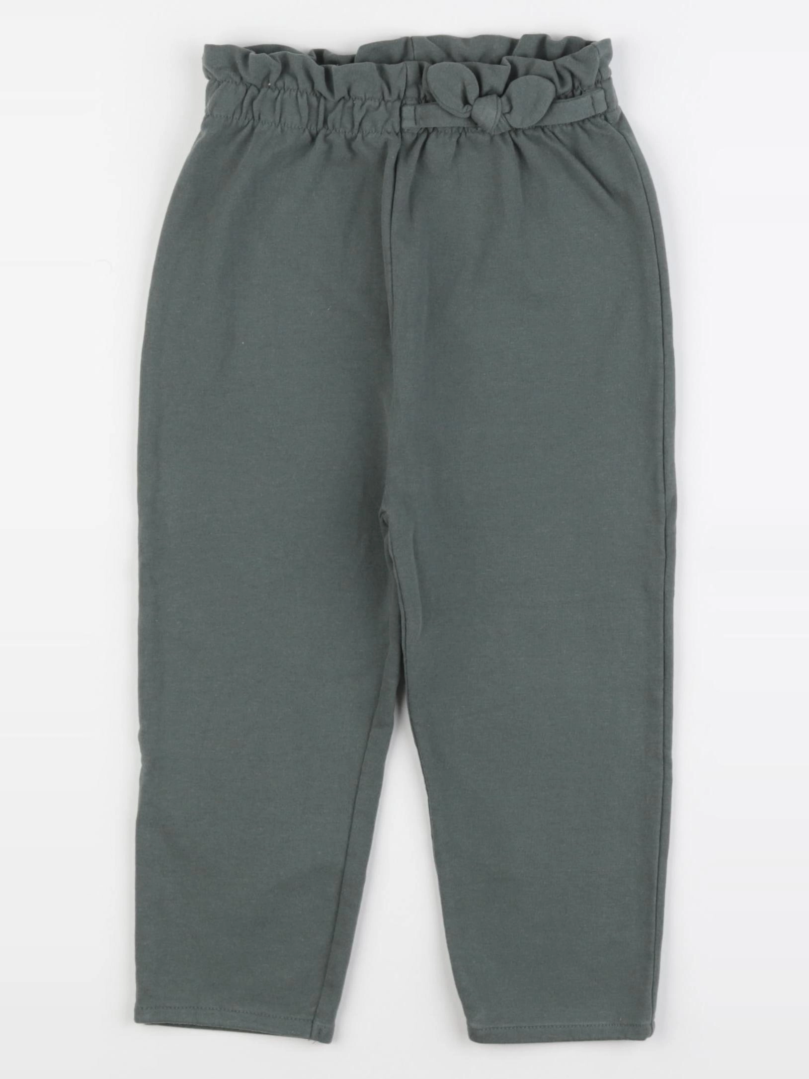 Vertbaudet - pantalon vert - 36 mois