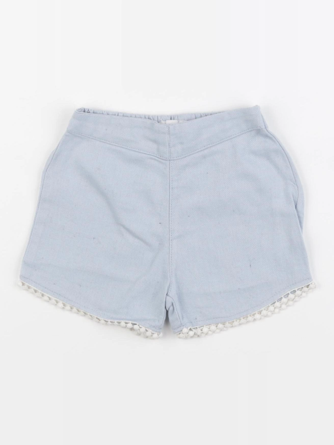 Vertbaudet - short bleu - 12 mois
