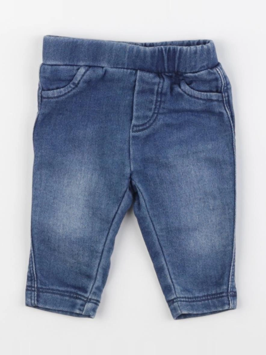 Vertbaudet - jegging bleu - 1 mois