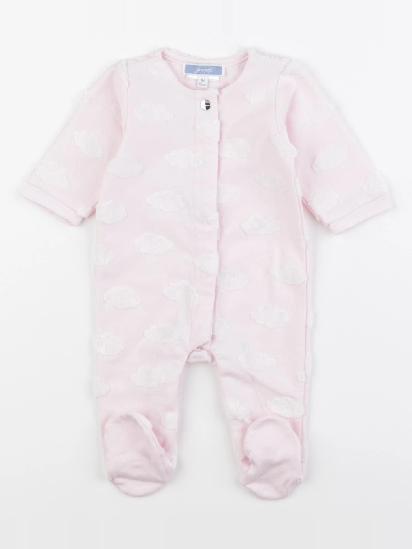 Jacadi - pyjama coton rose - 1 mois