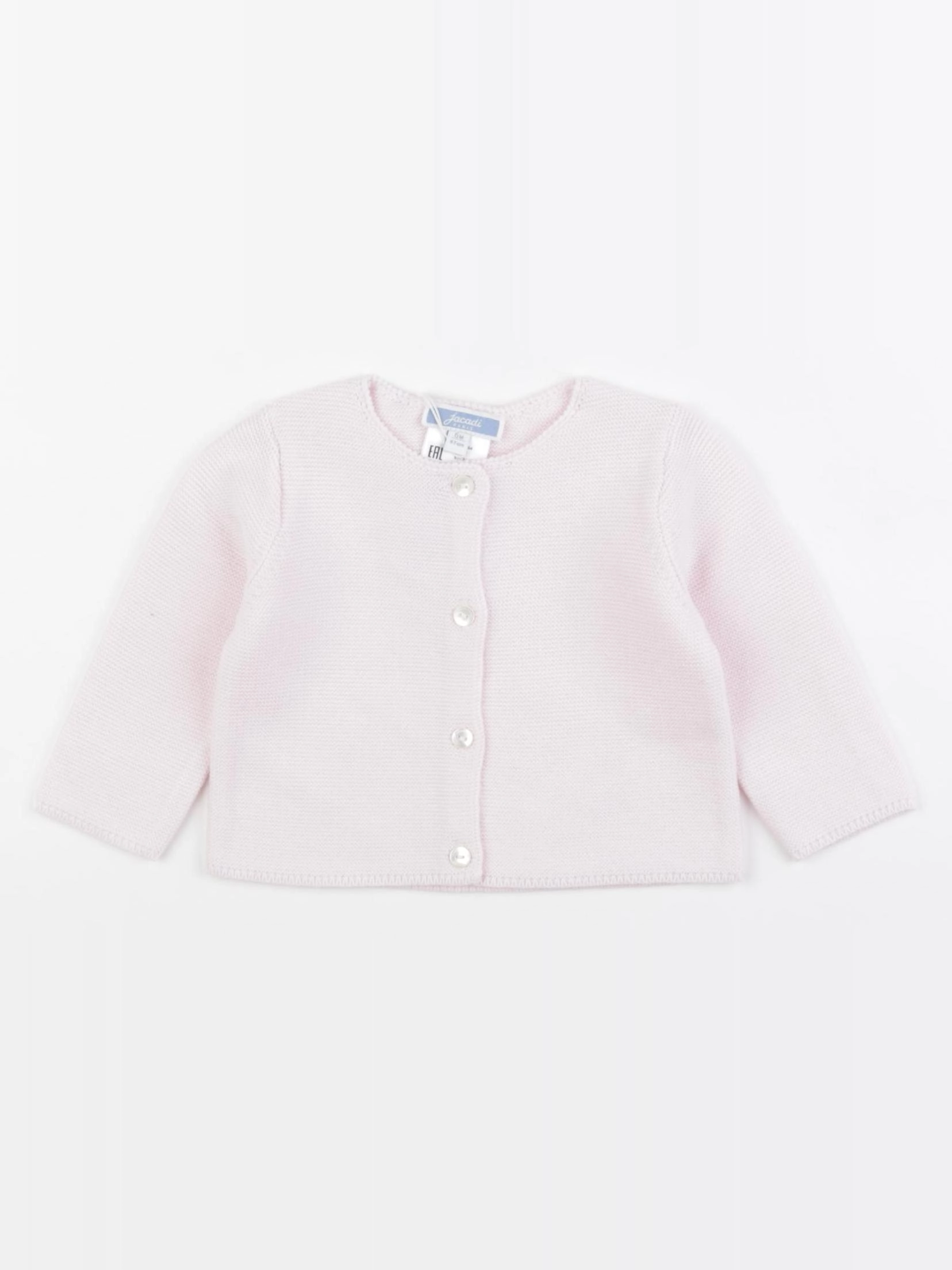 Jacadi - gilet rose - 6 mois