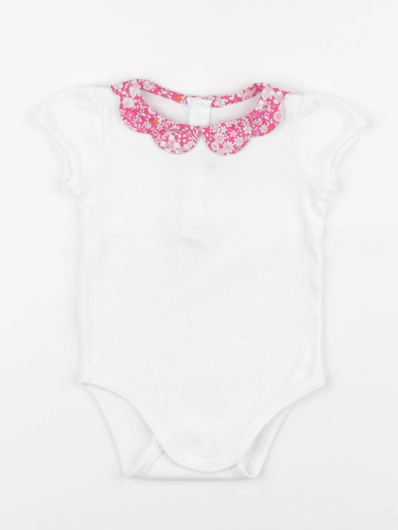 Jacadi - body liberty blanc - 12 mois
