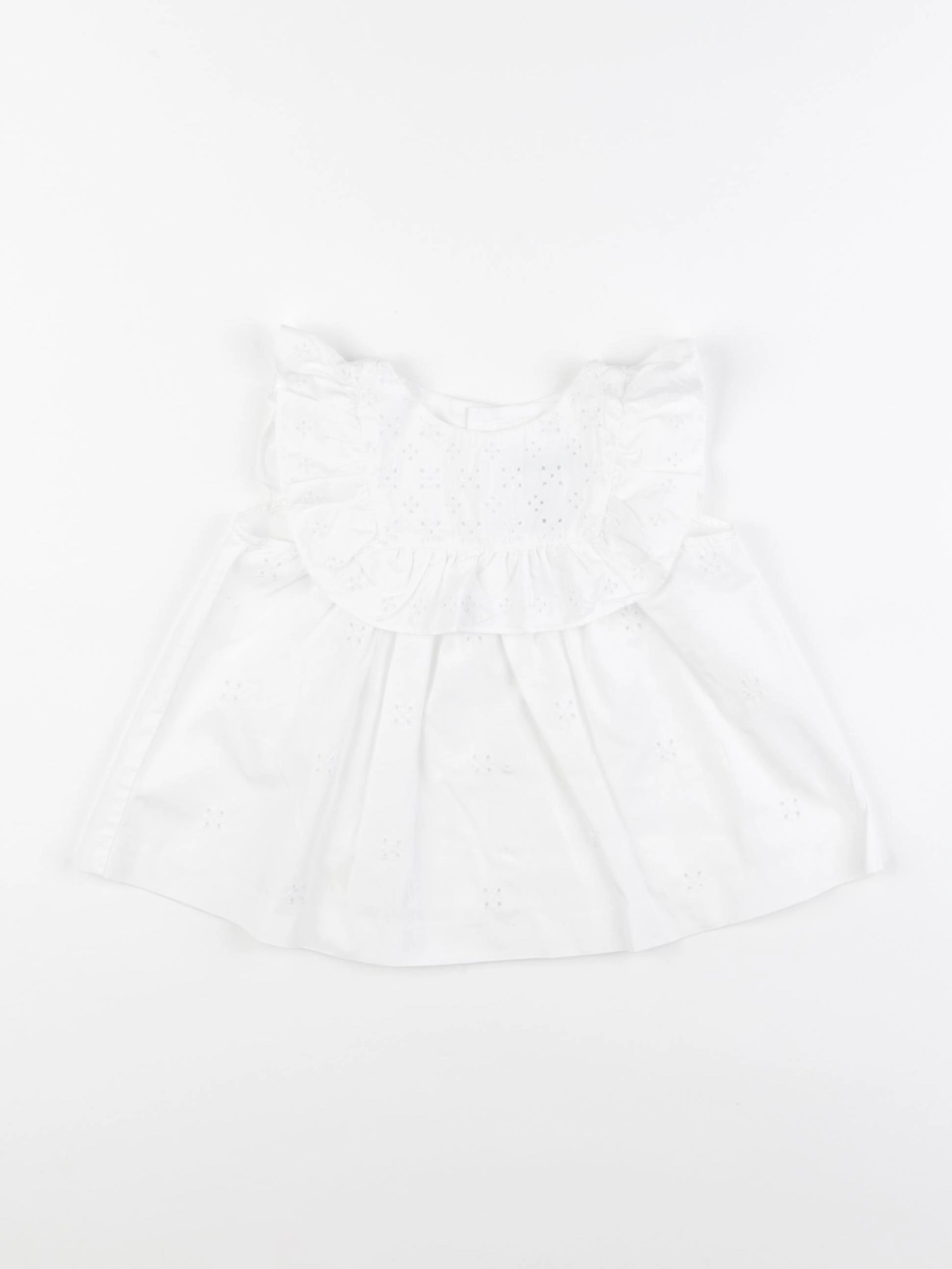 Jacadi - blouse blanc - 24 mois