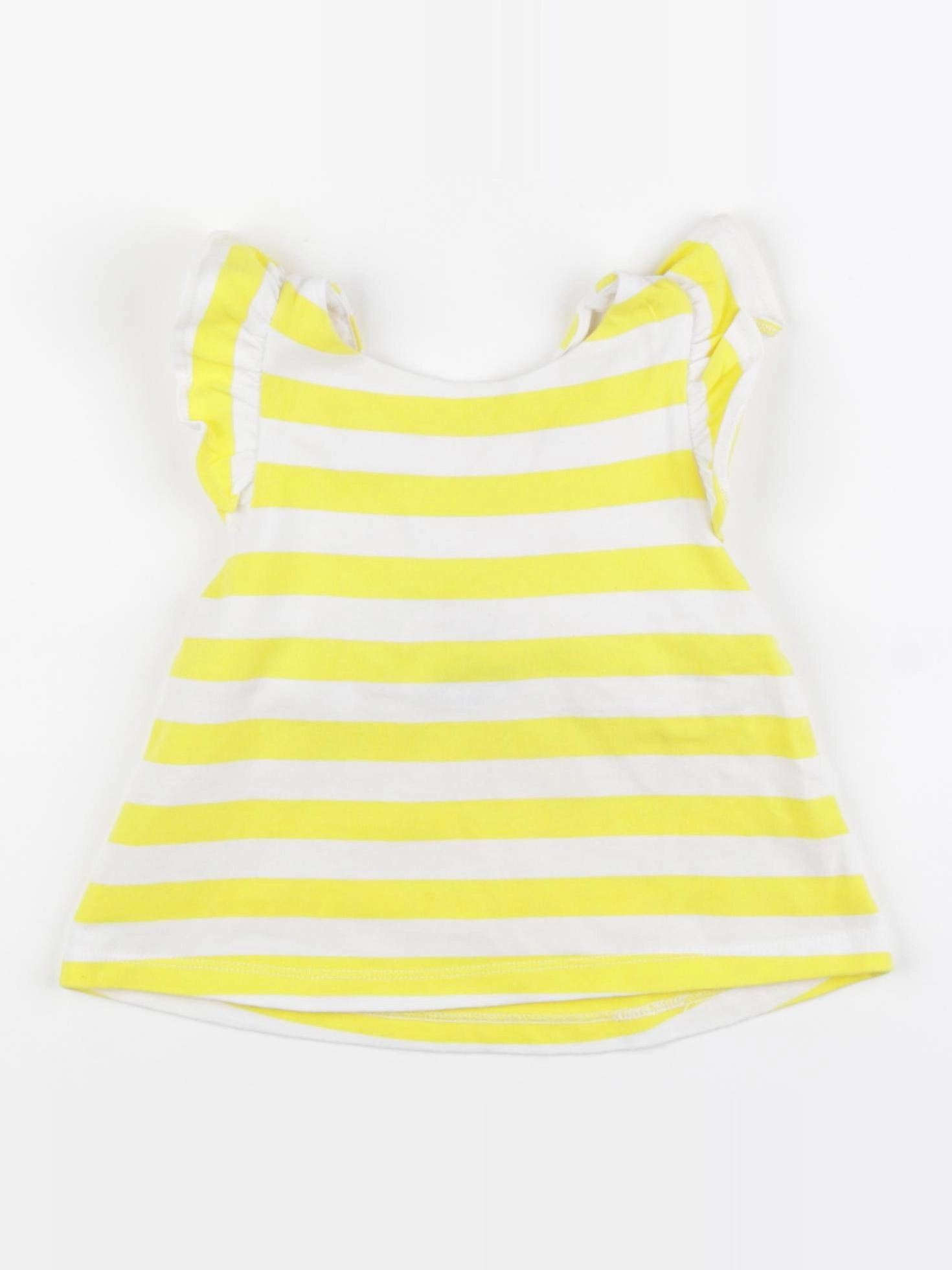 Jacadi - tee-shirt blanc, jaune - 24 mois