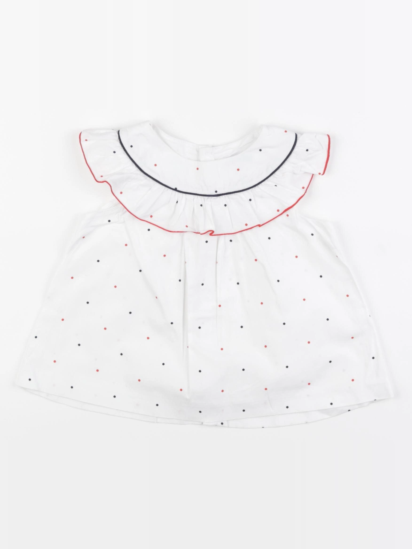 Jacadi - blouse blanc - 36 mois