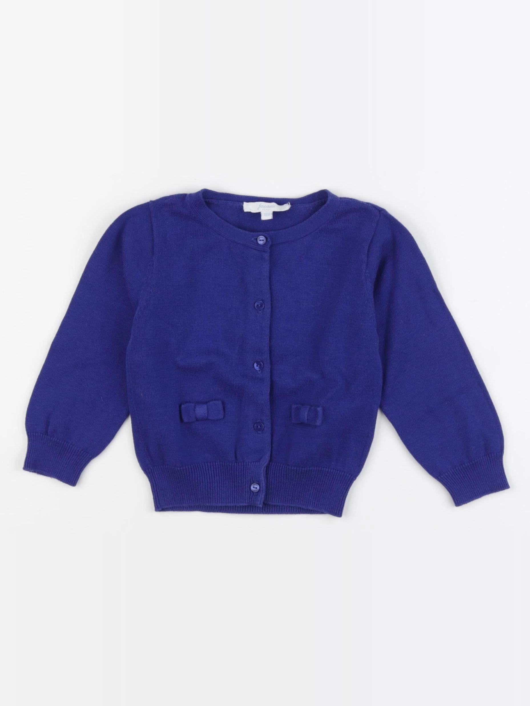 Jacadi - gilet bleu - 18 mois