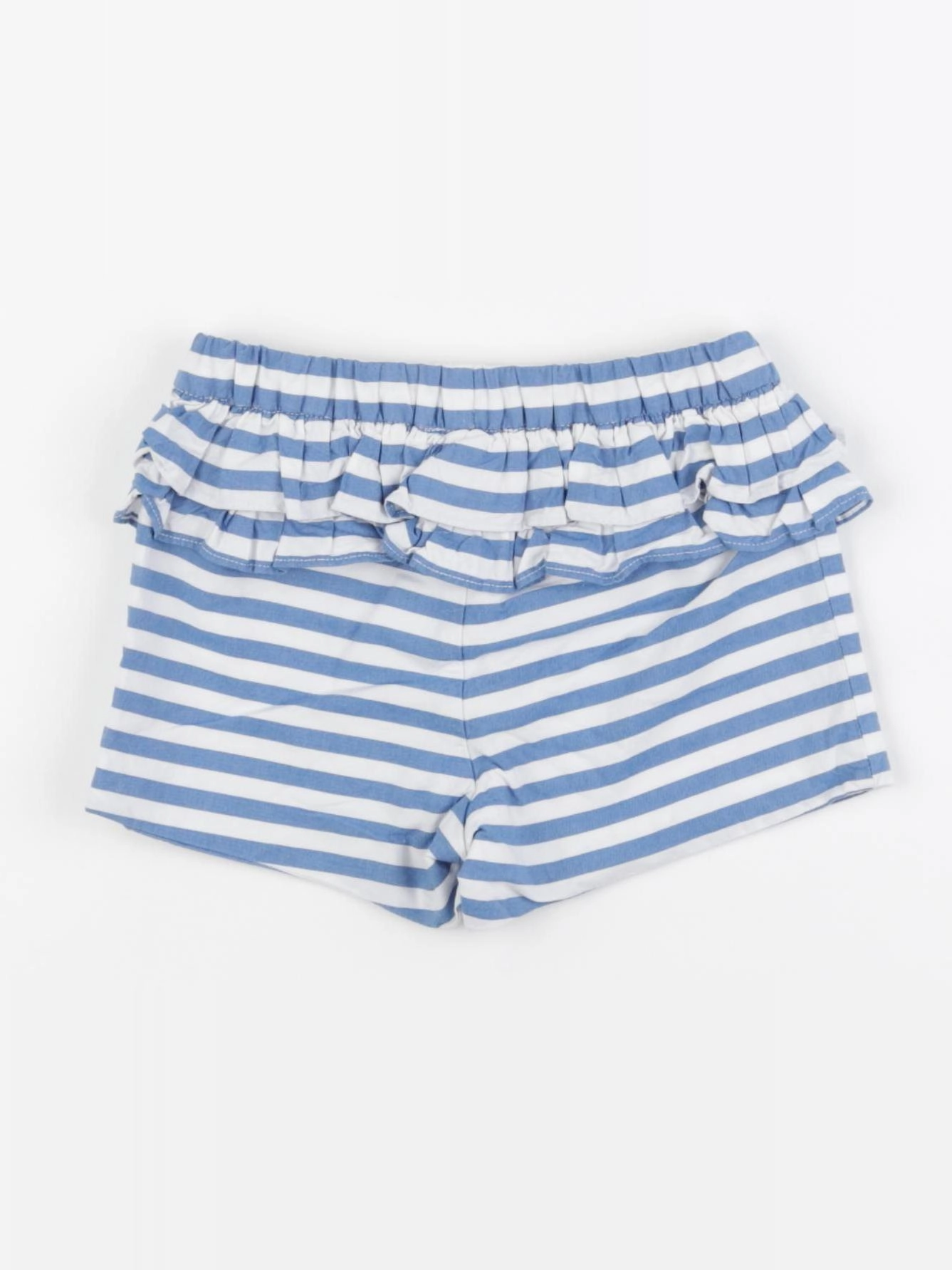 Jacadi - bloomer volants au dos blanc, bleu - 18 mois