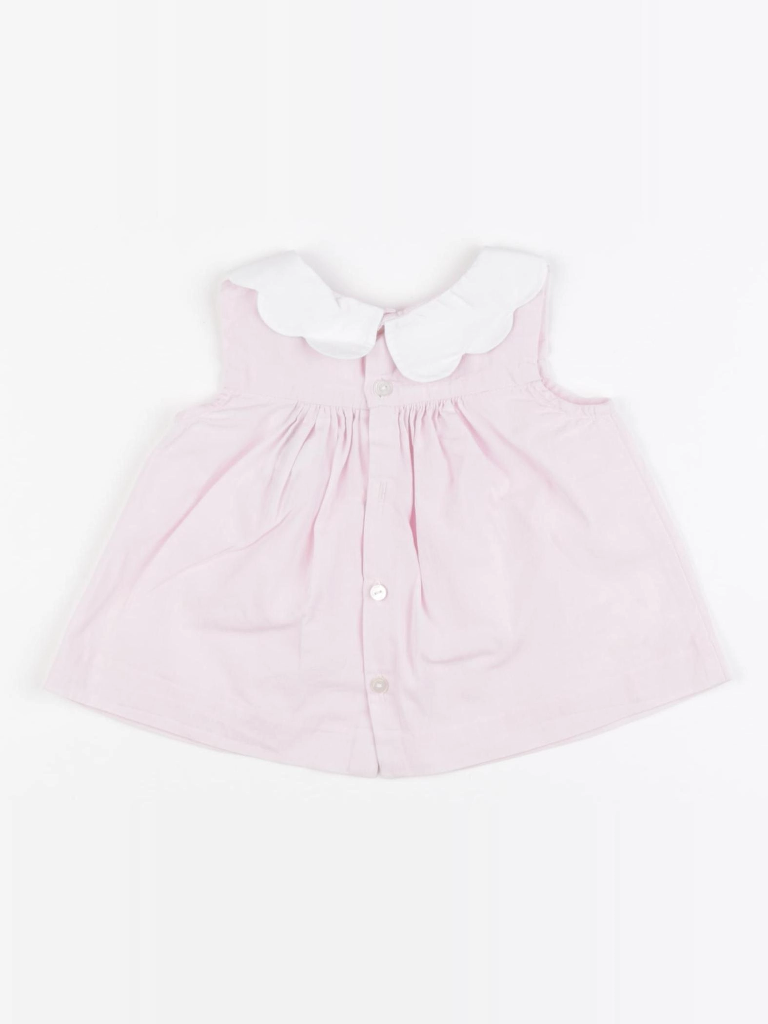 Jacadi - blouse rose - 12 mois