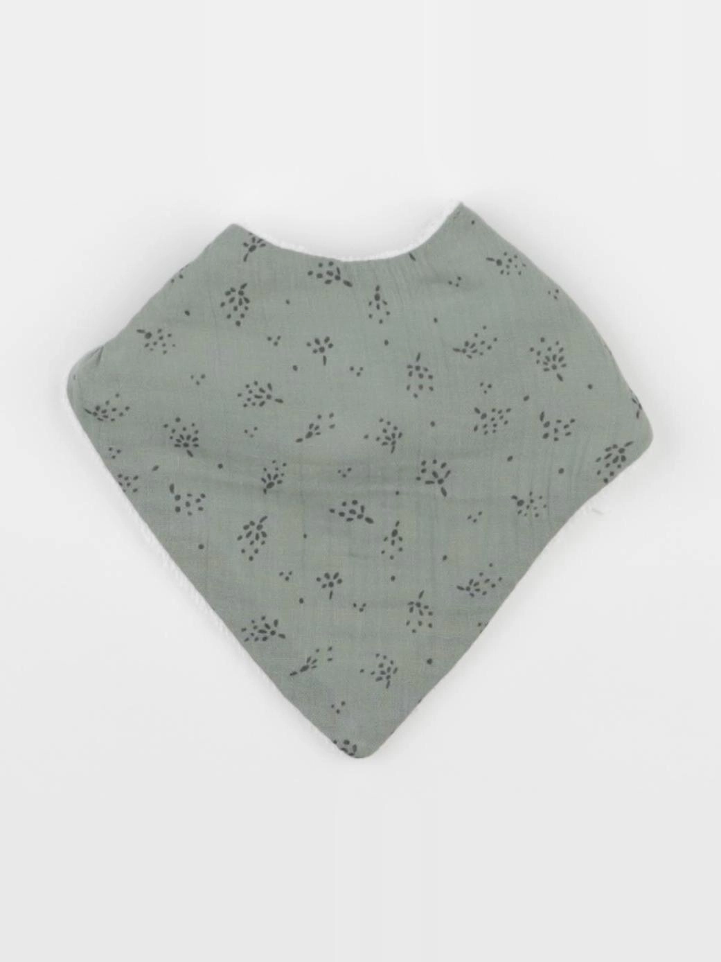 GABRIELLE PARIS - bavoir bandana ETINCELLE EUCALYPTUS 
