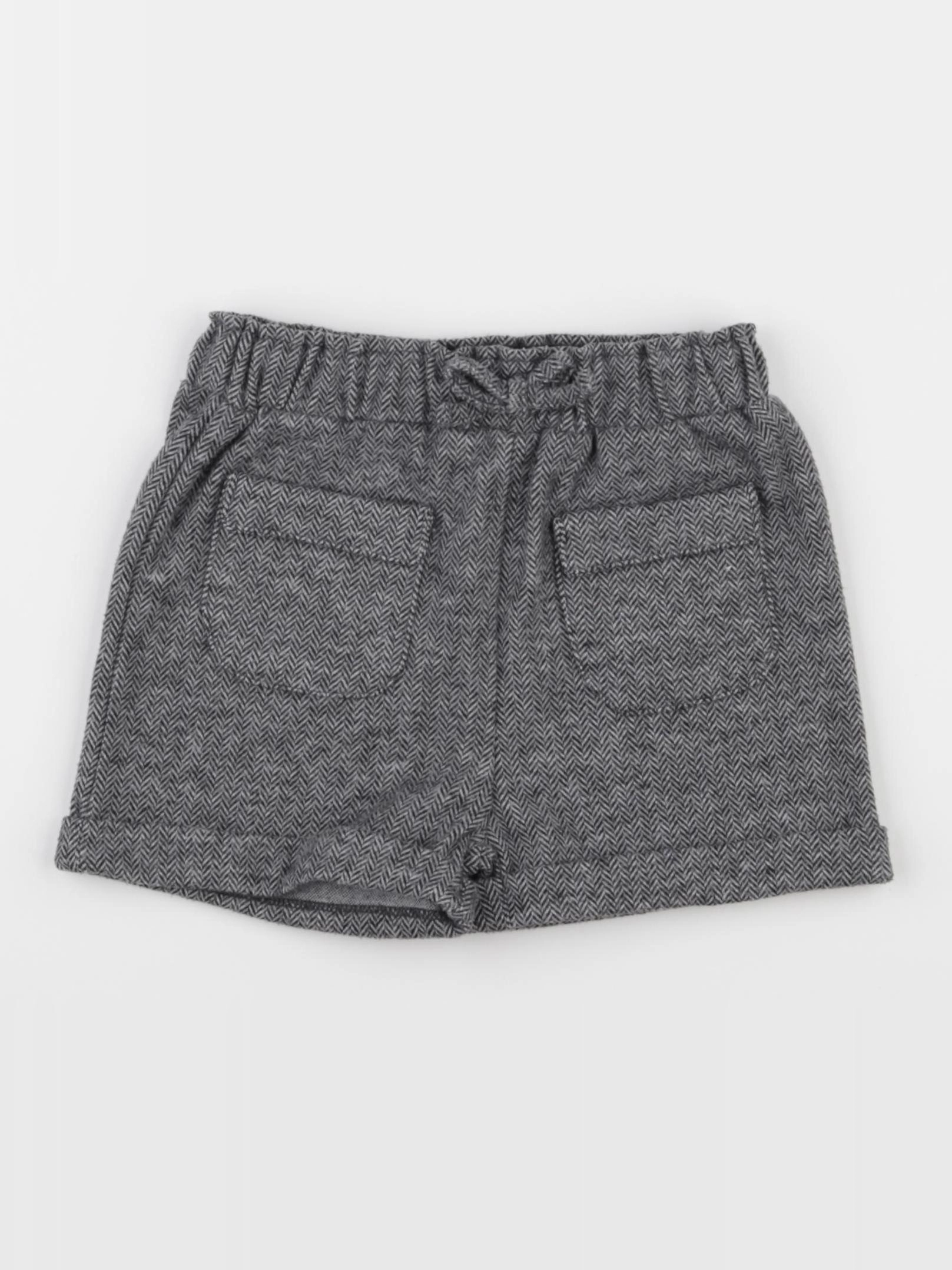Vertbaudet - short gris - 24 mois