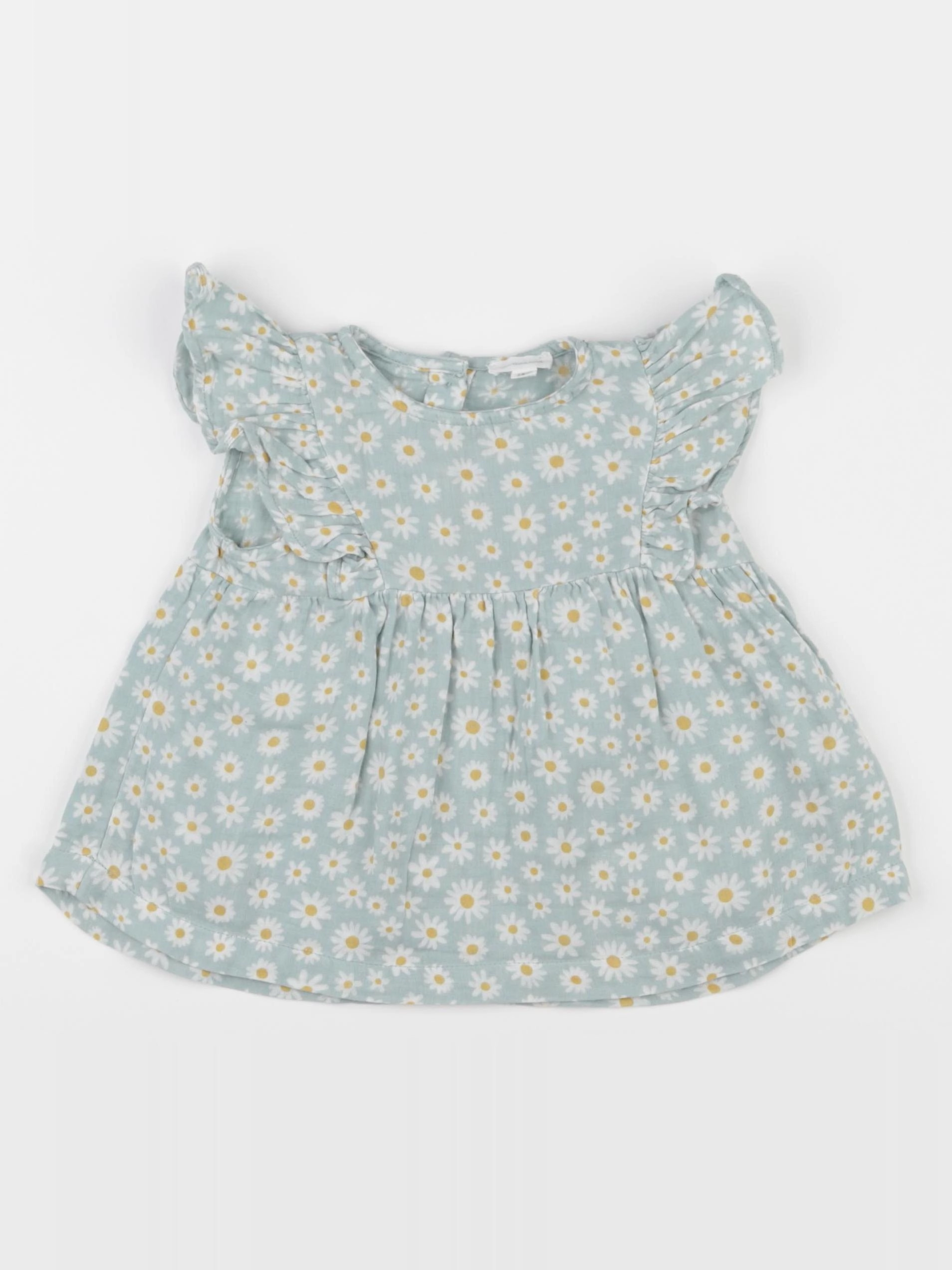 Vertbaudet - blouse bleu - 18 mois