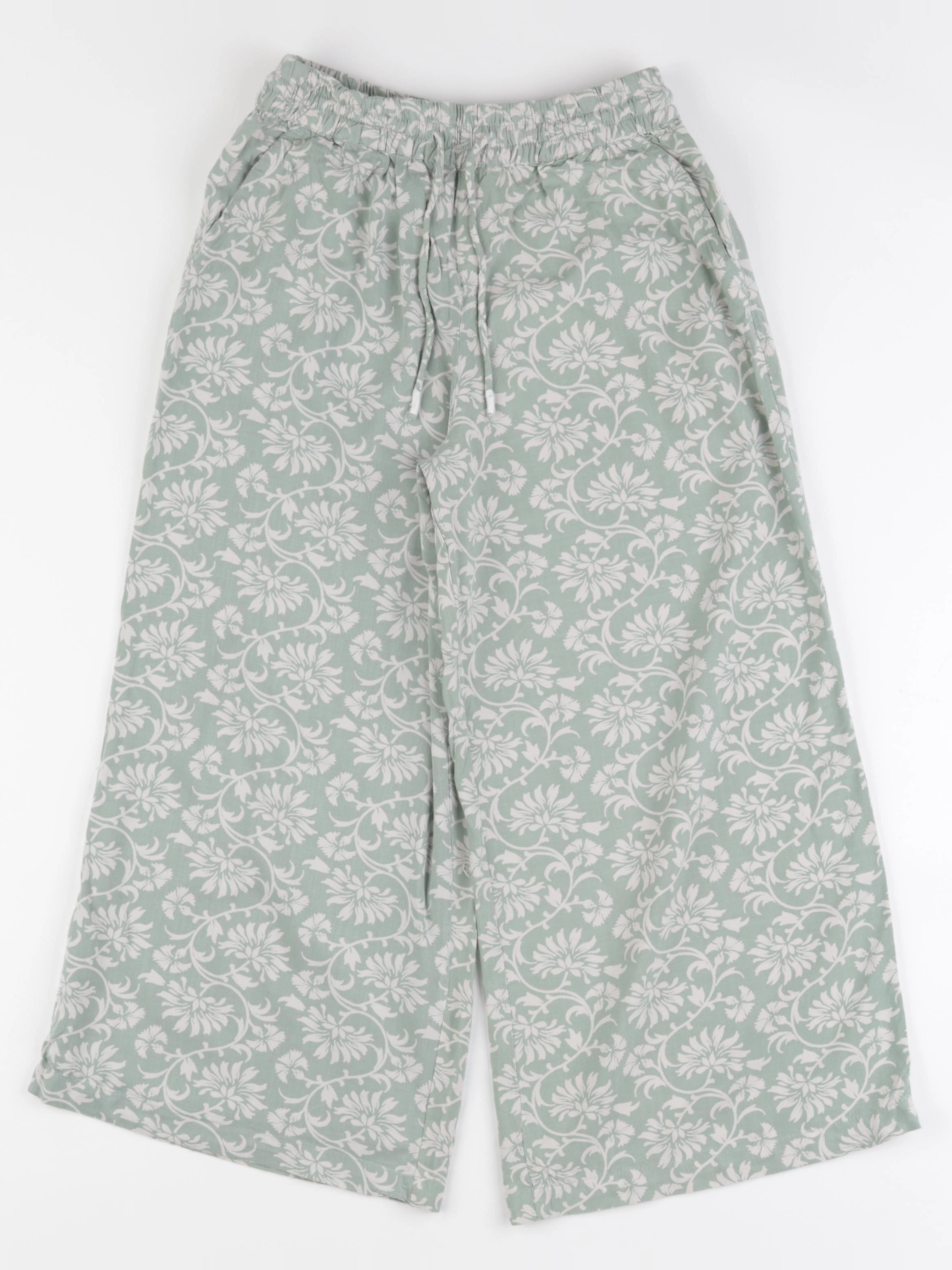Monoprix - pantalon vert - 10 ans