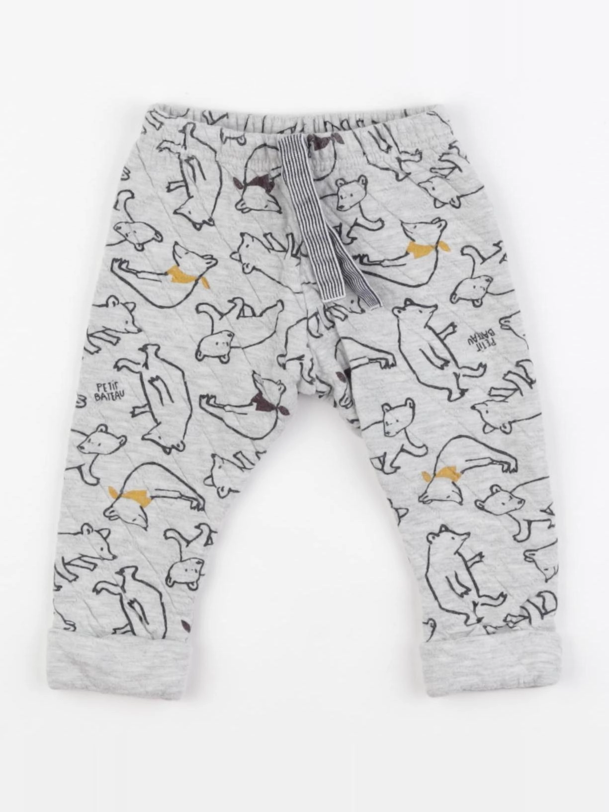 Petit Bateau - jogging gris - 6 mois