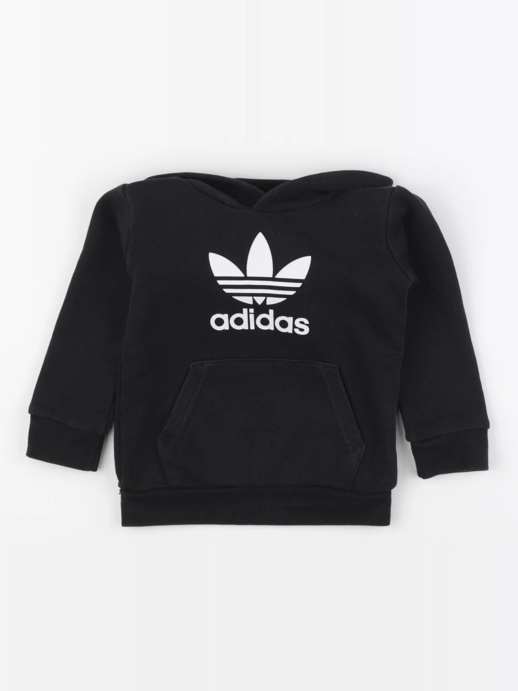 Adidas - sweat noir - 9/12 mois