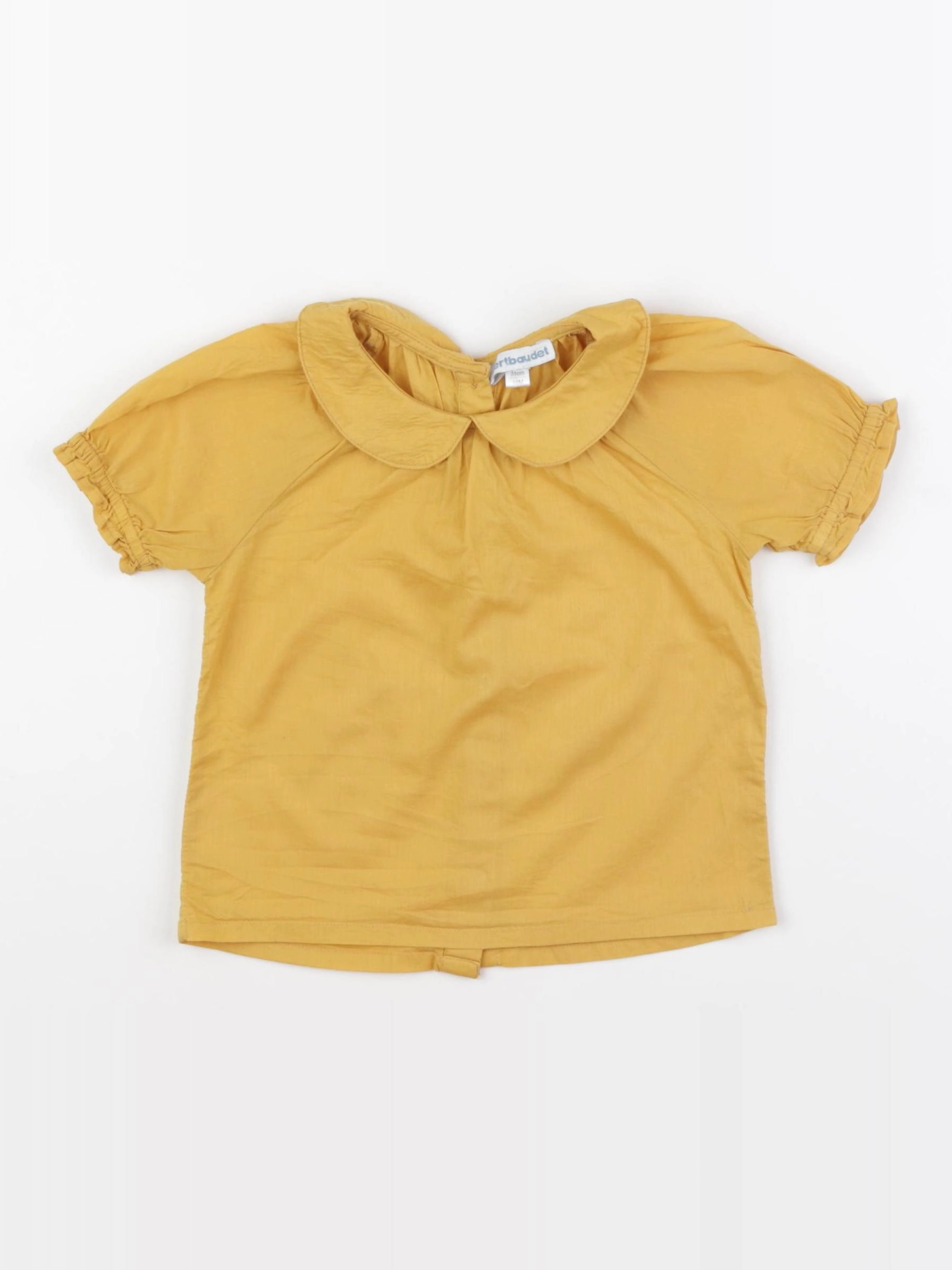 Vertbaudet - blouse jaune - 18 mois