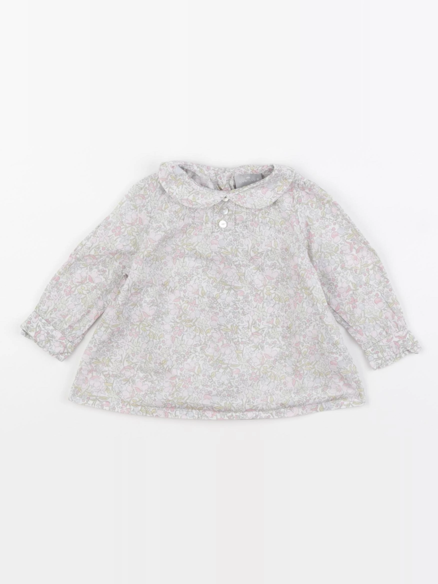 Cyrillus - blouse multicolore - 6 mois