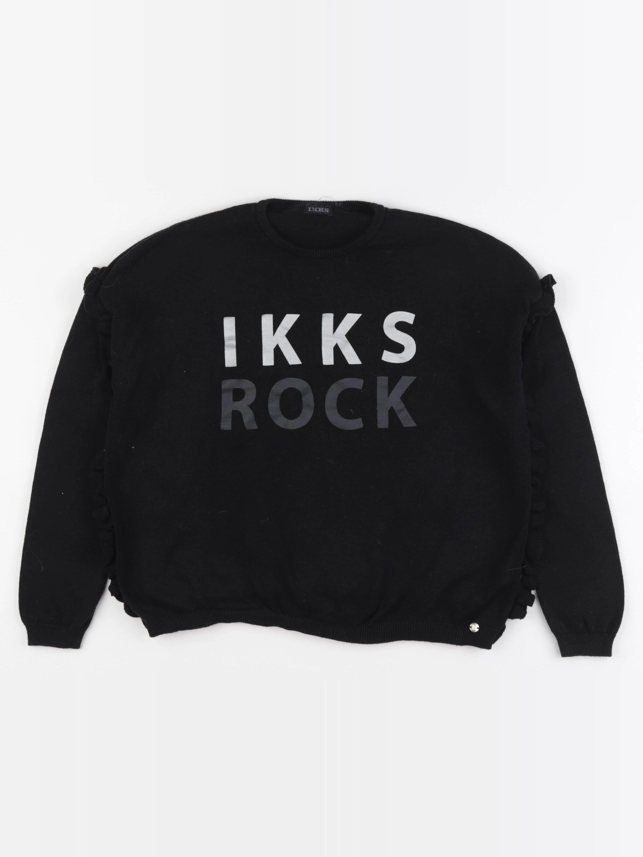 IKKS - pull noir - 10 ans