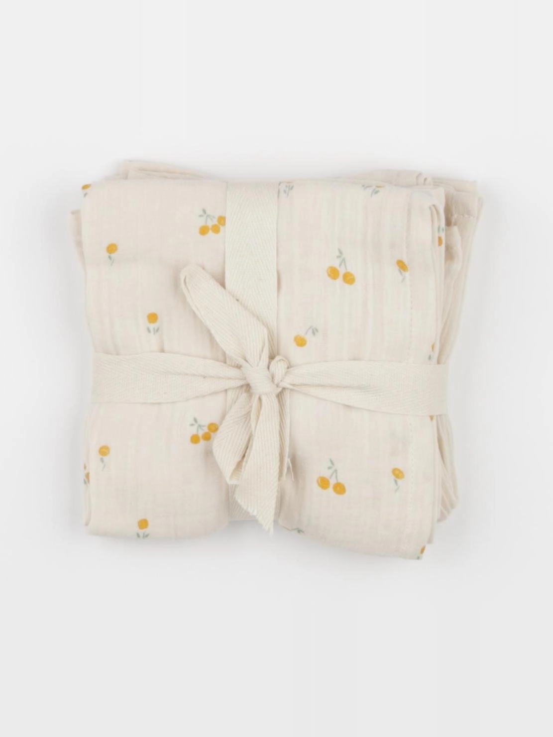GABRIELLE PARIS - Duo de langes 70x70cm - Blossom Safran 